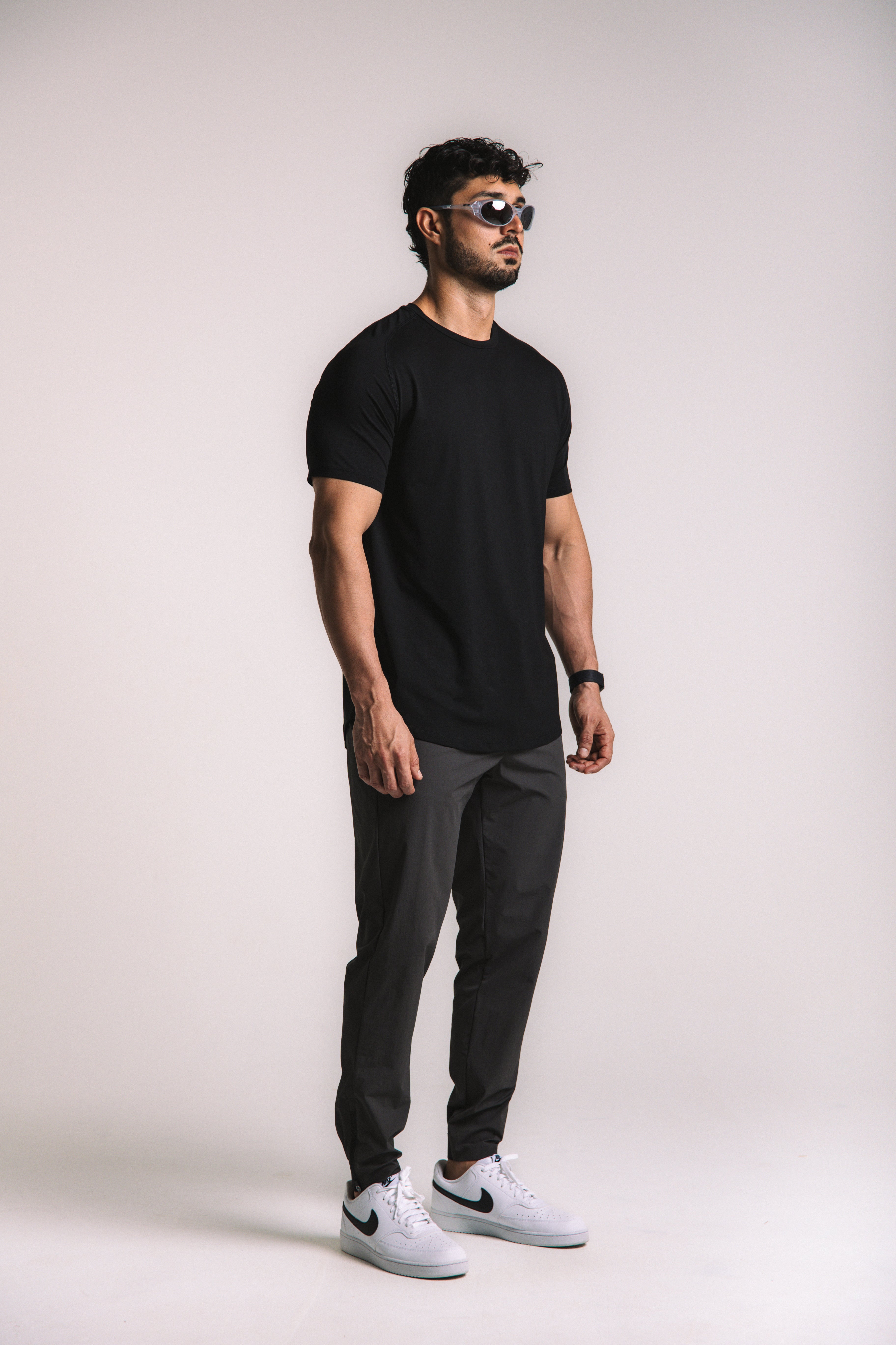 Lyocell Training Tee - Black