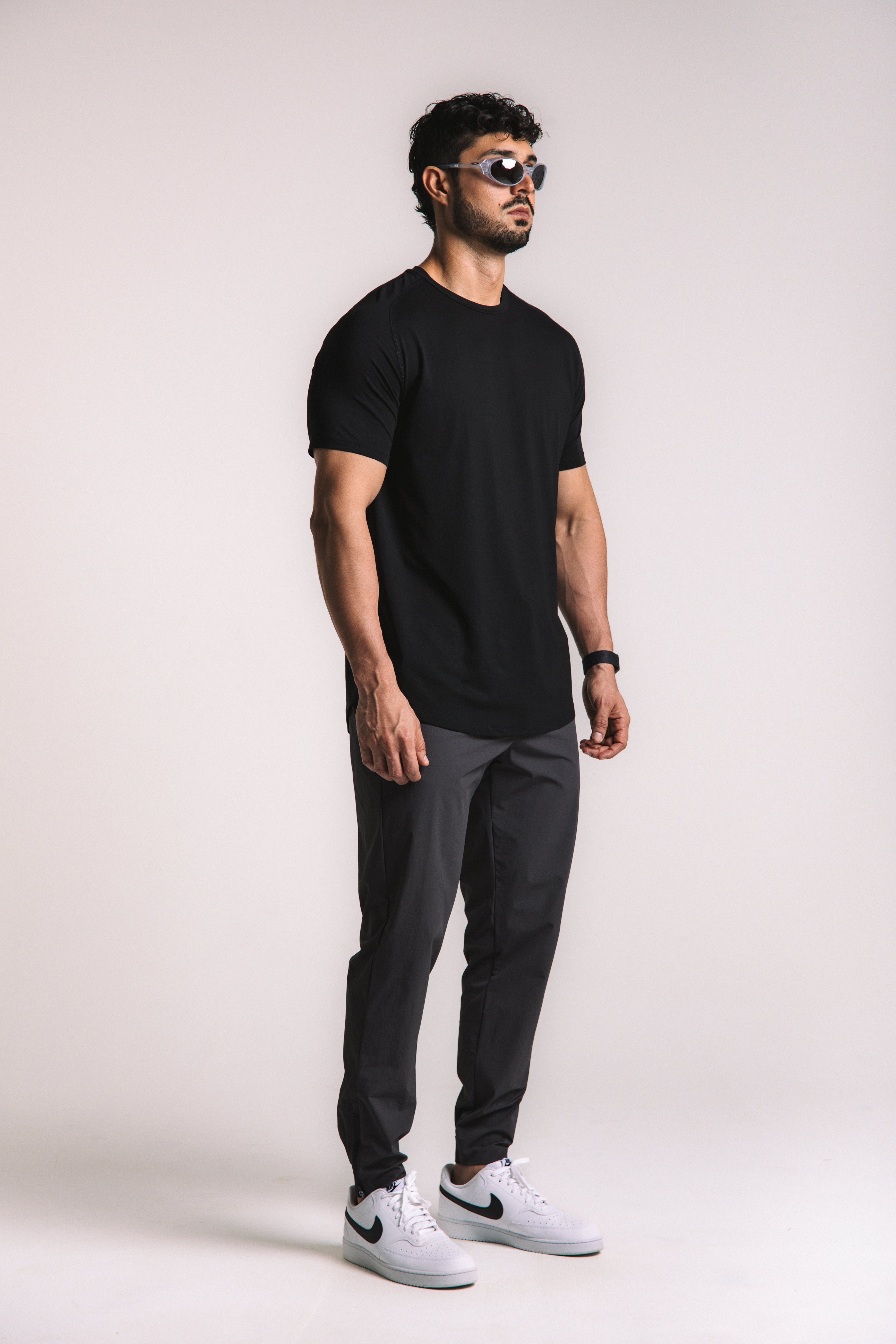 Lyocell Training Tee - Black