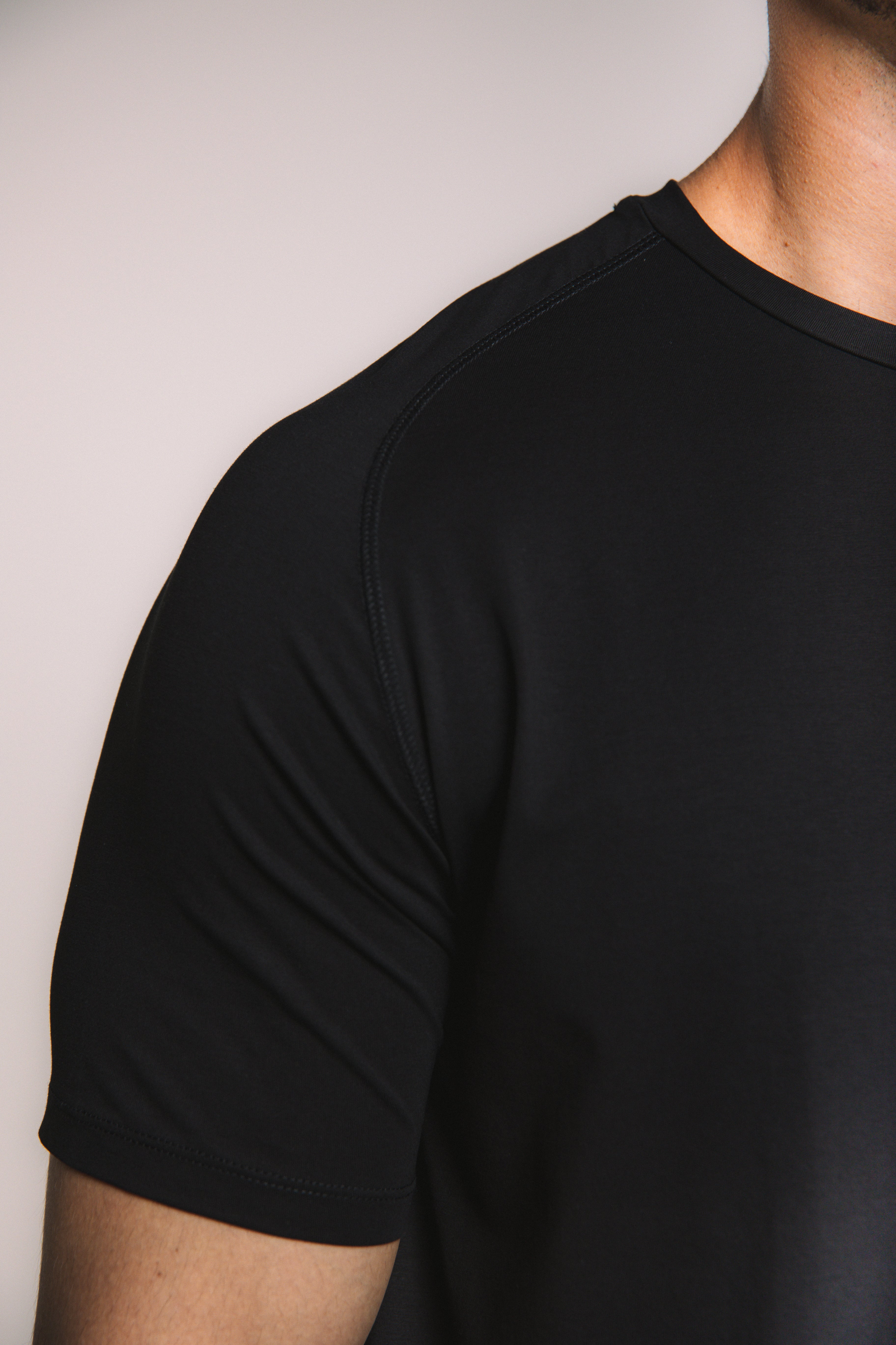 Lyocell Training Tee - Black