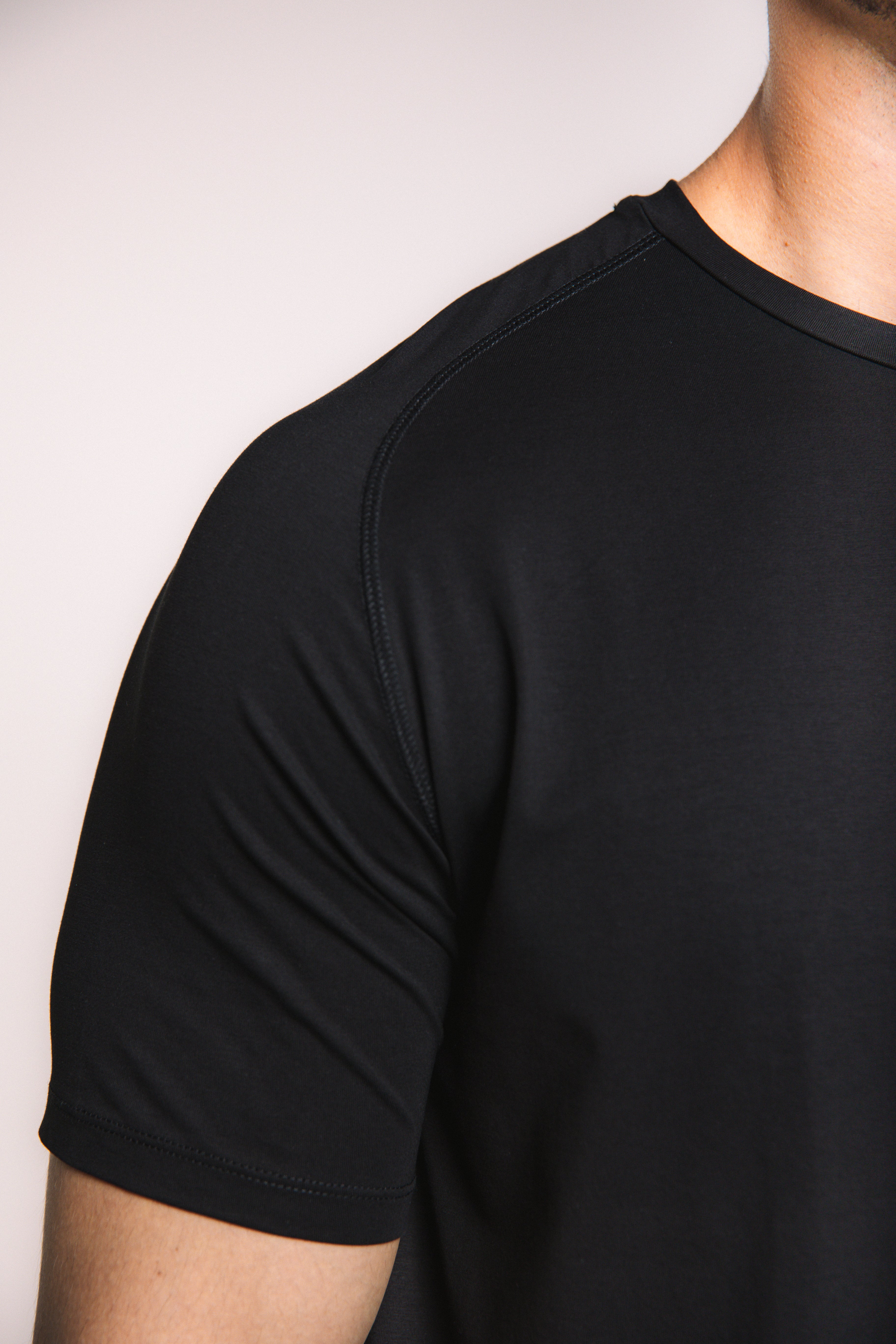 Lyocell Training Tee - Black