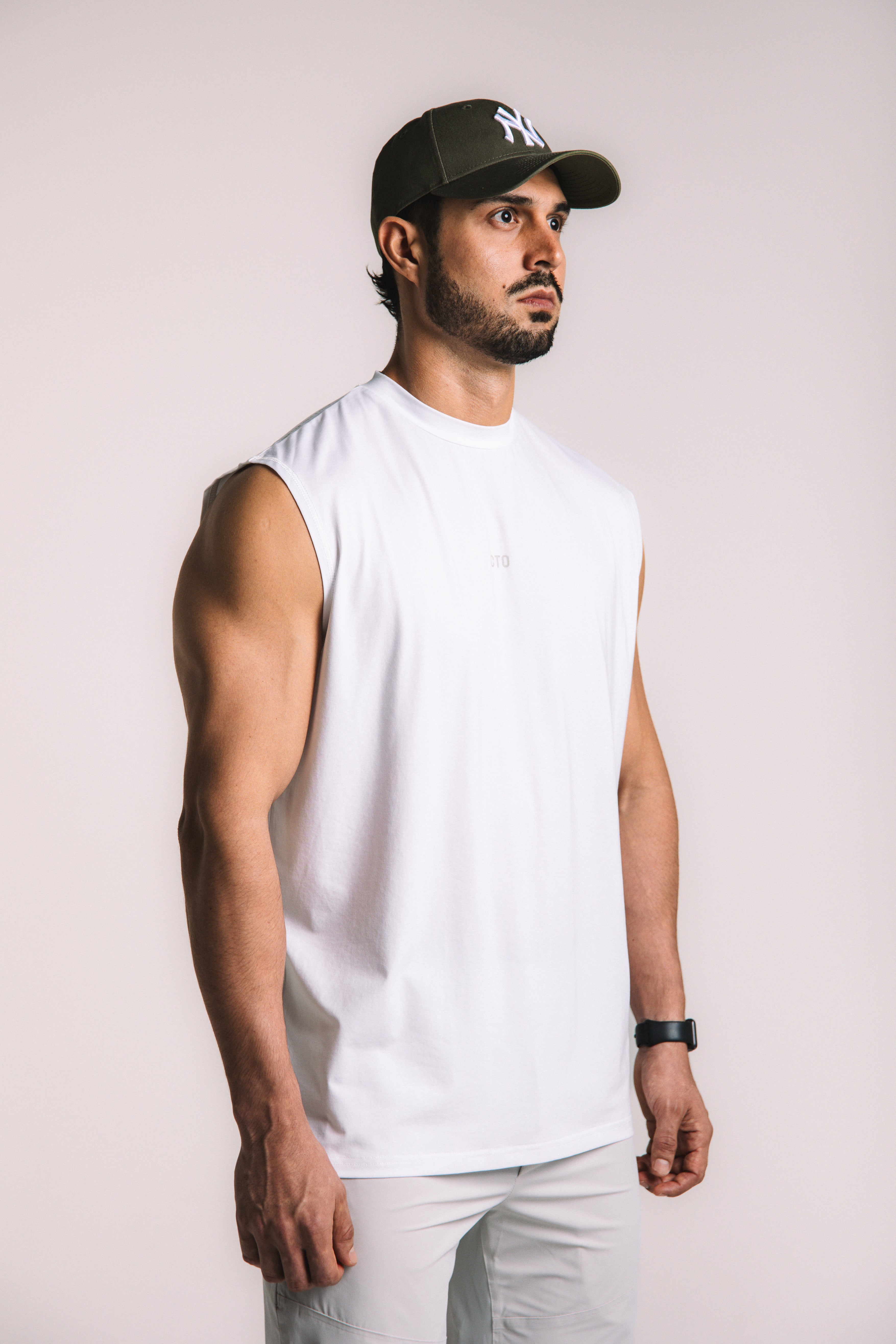 Lyocell Essential Tank V1 - White