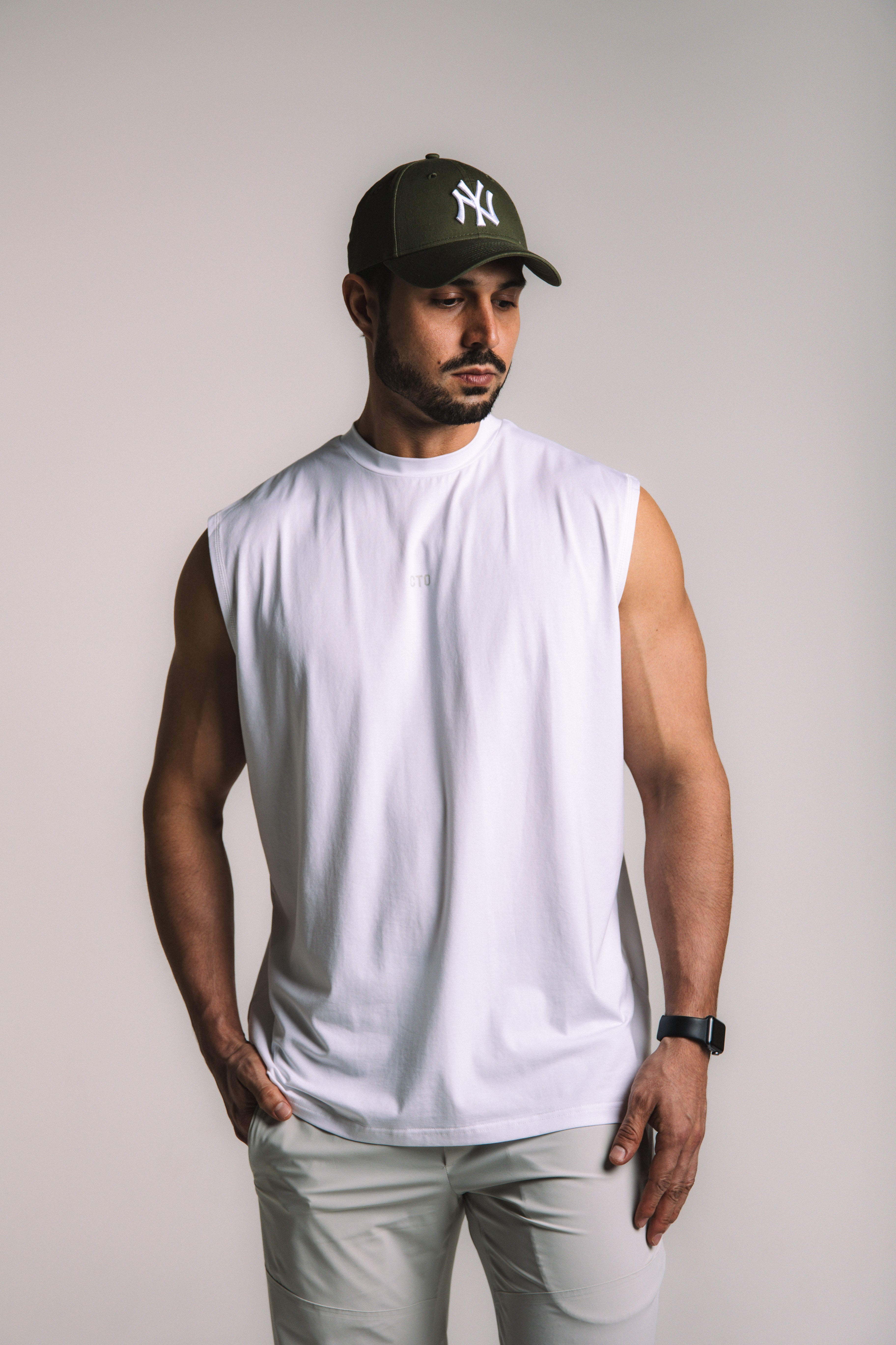 Lyocell Essential Tank V1 - White