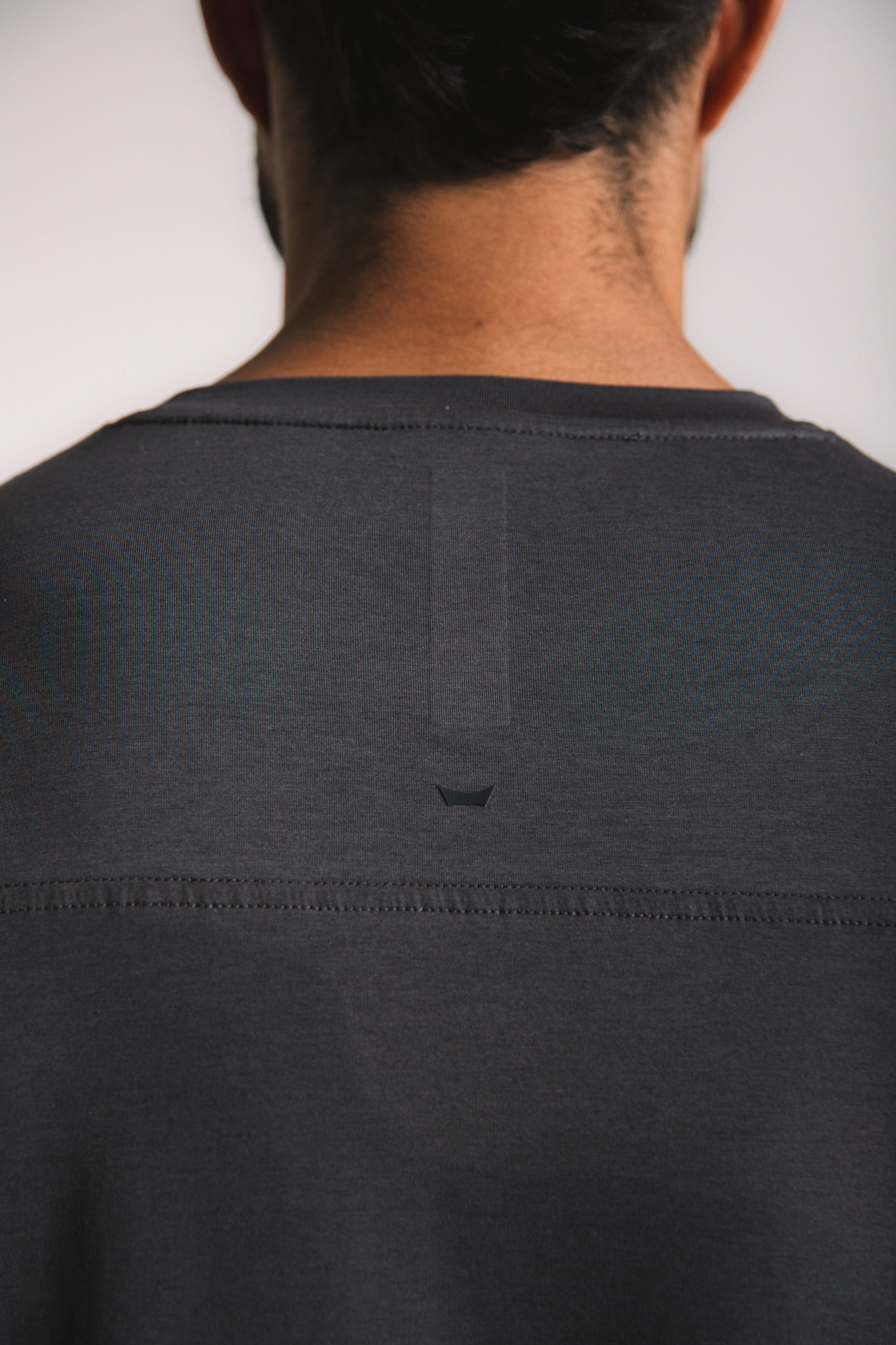 Lyocell Essential Tee - Dark Gray