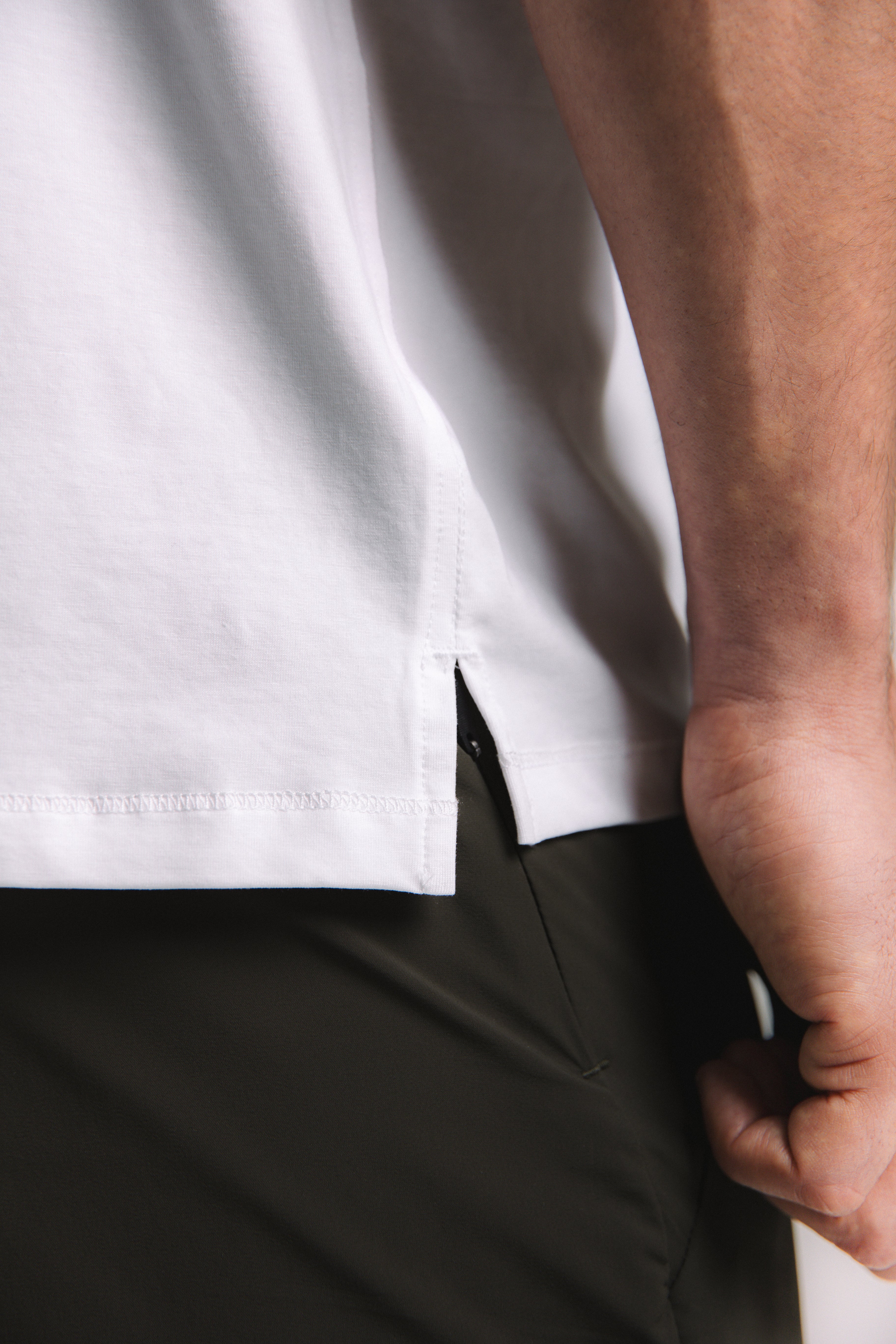 Lyocell Essential Tee - White