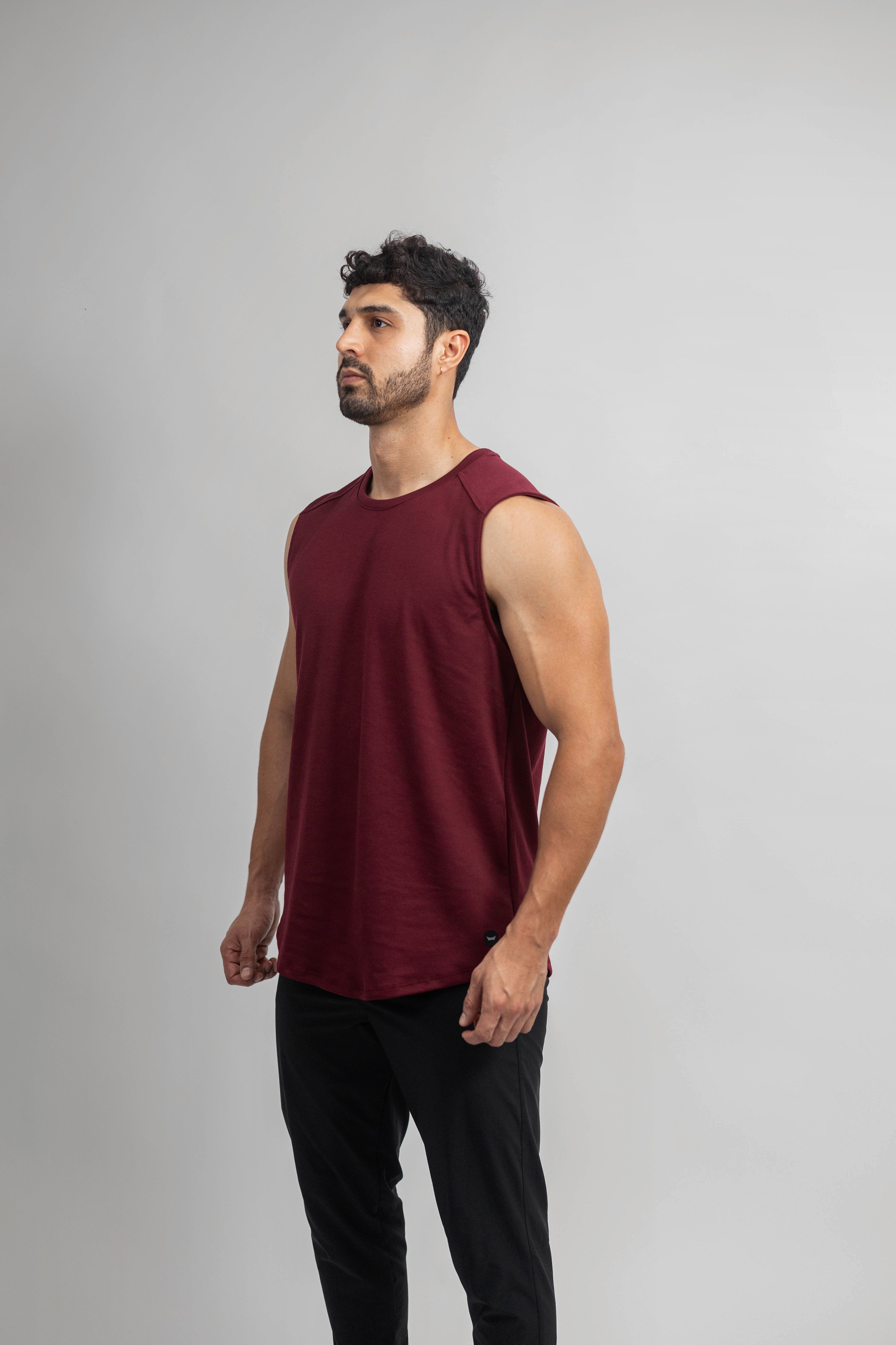 Training Tank - Burgundy