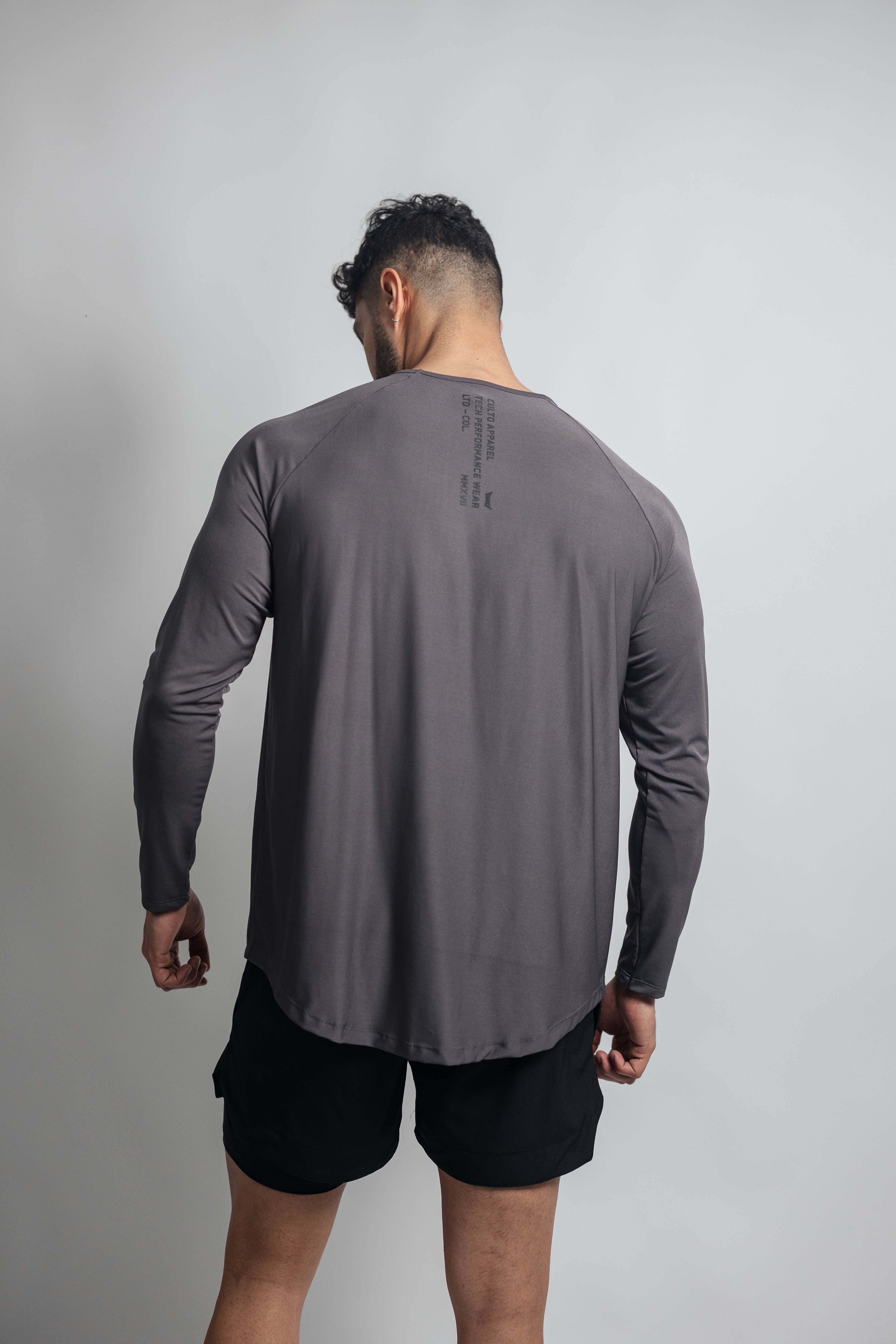 Training Long Sleeve - Oxford Gray