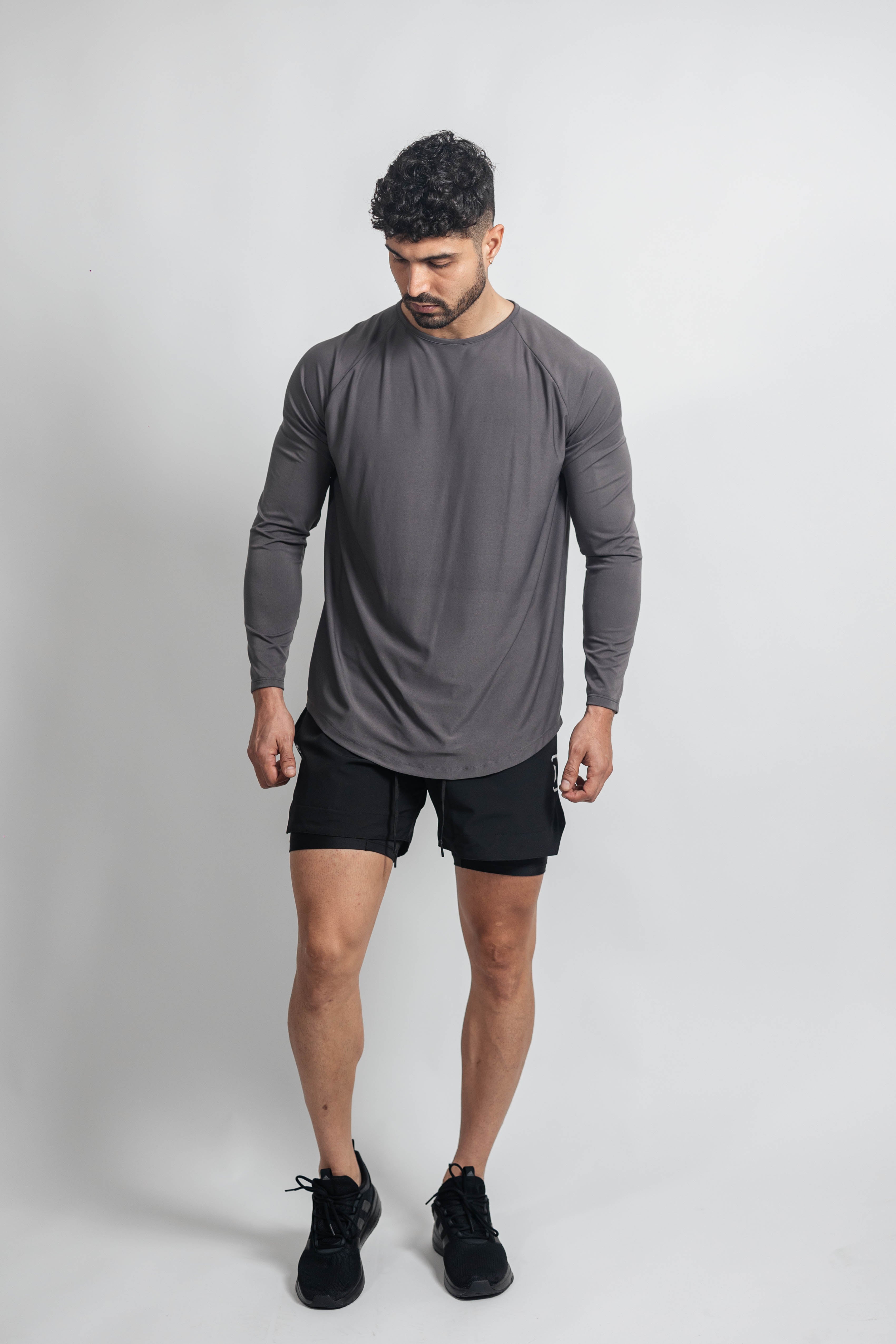 Training Long Sleeve - Oxford Gray