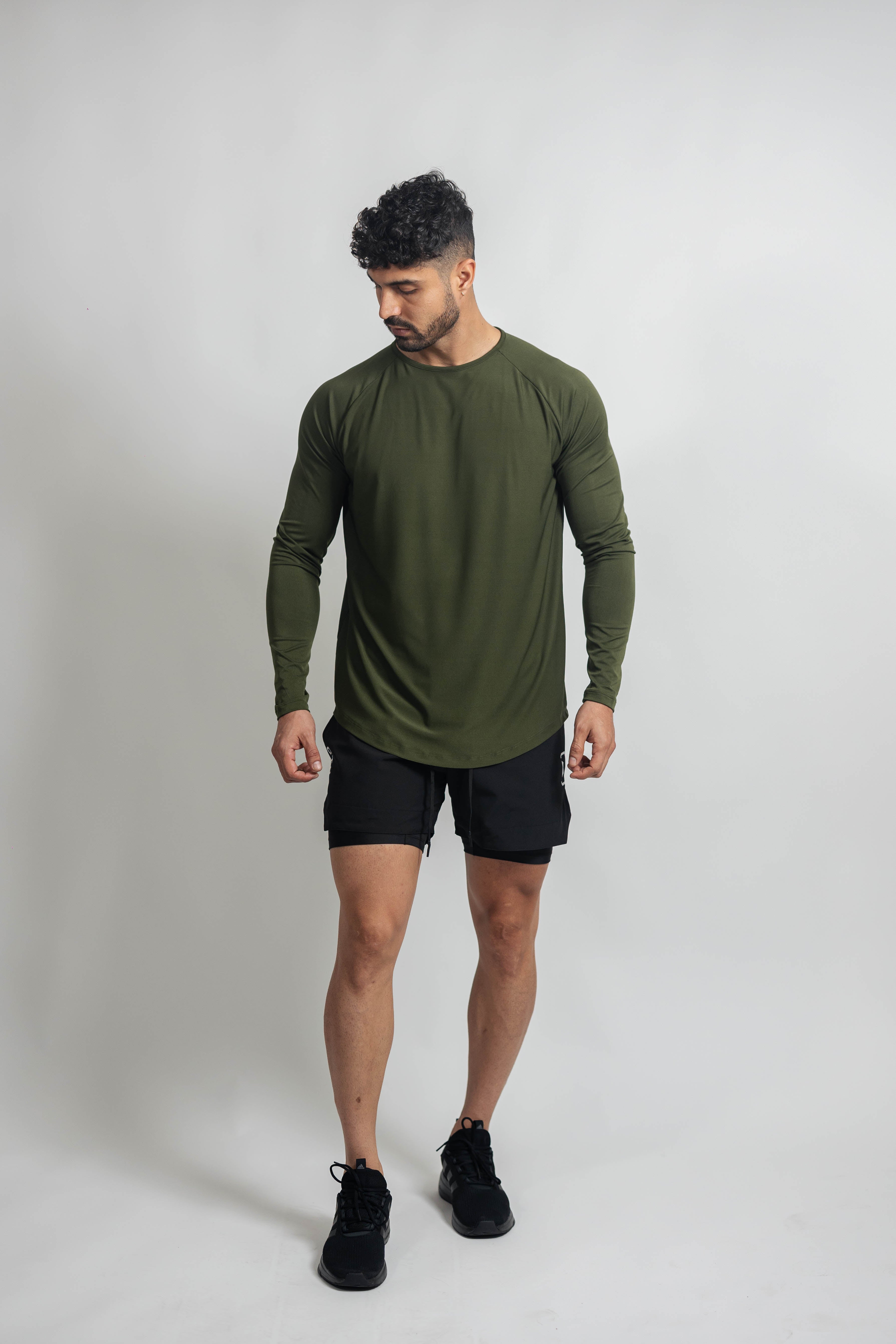 Training Long Sleeve - Army Green