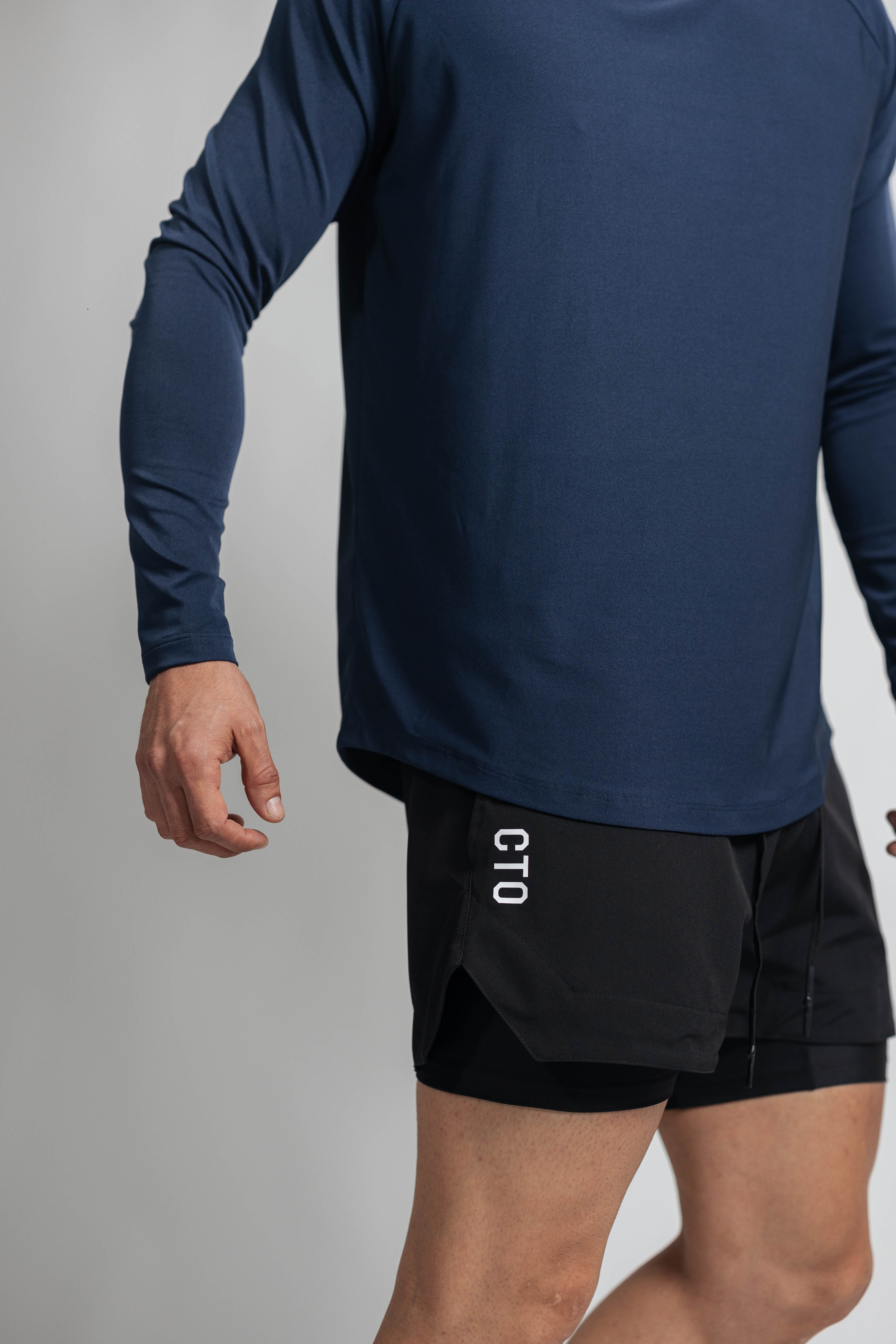 Training Long Sleeve - Navy Blue