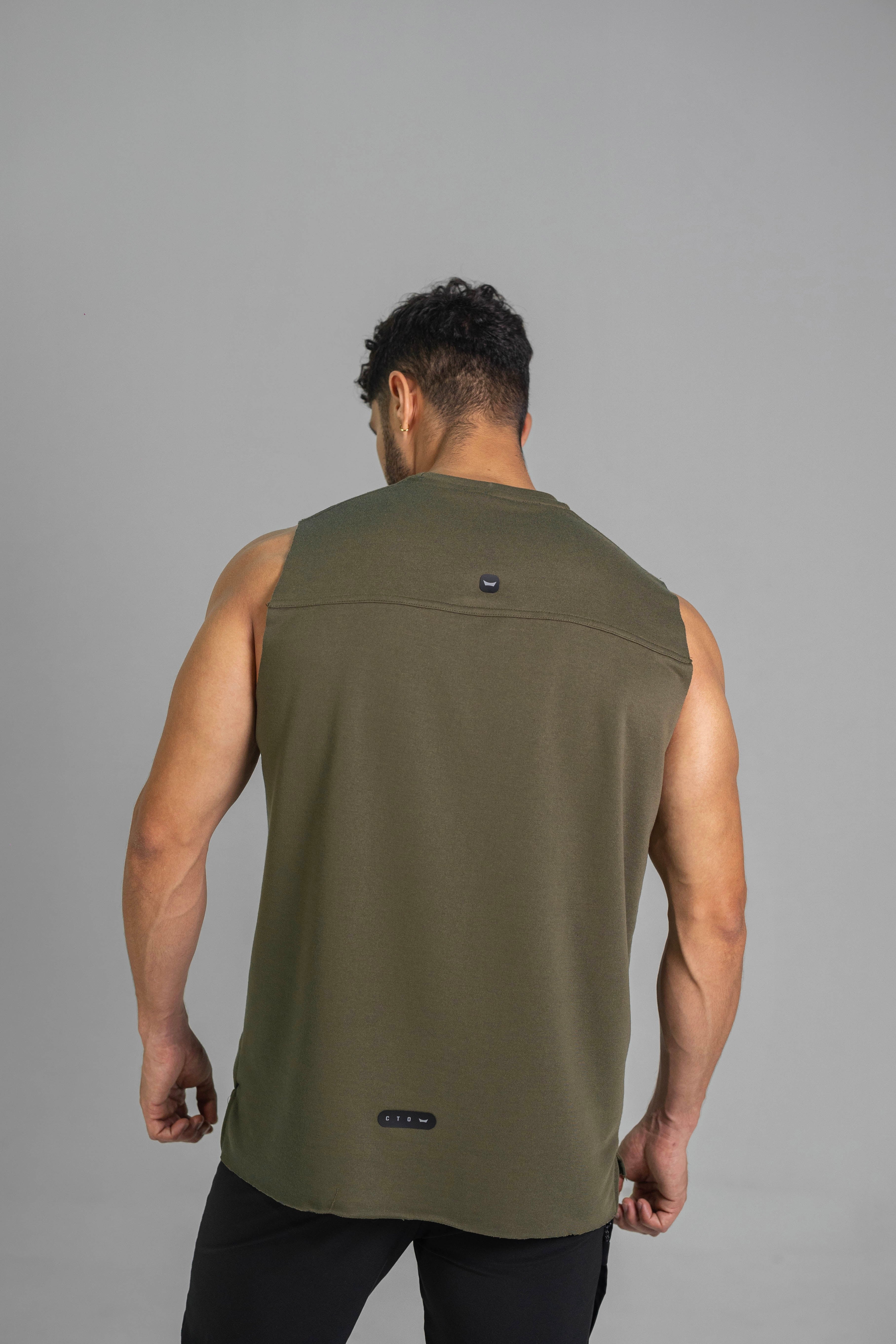 Training Muscle CutOff - Army Green