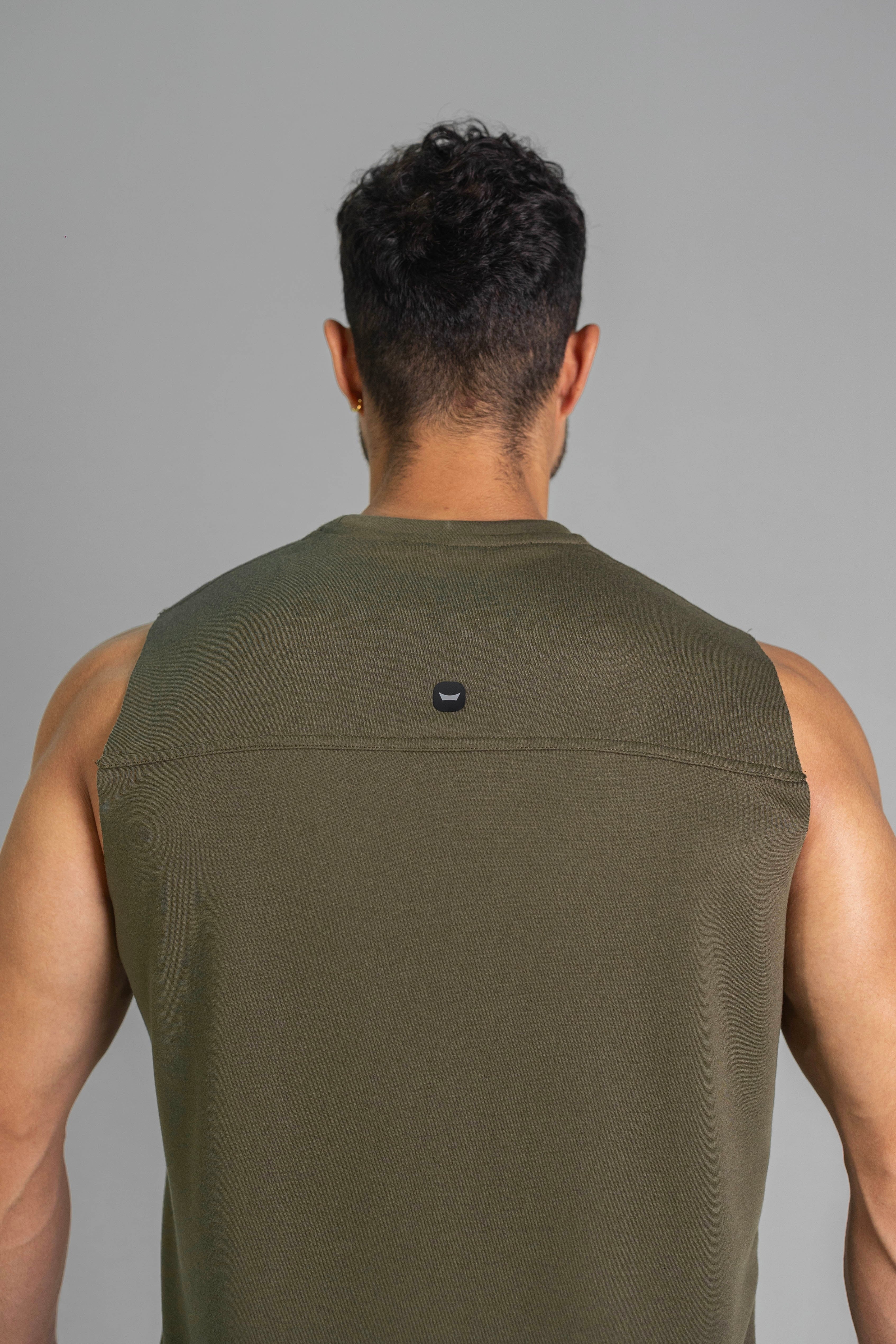 Training Muscle CutOff - Army Green