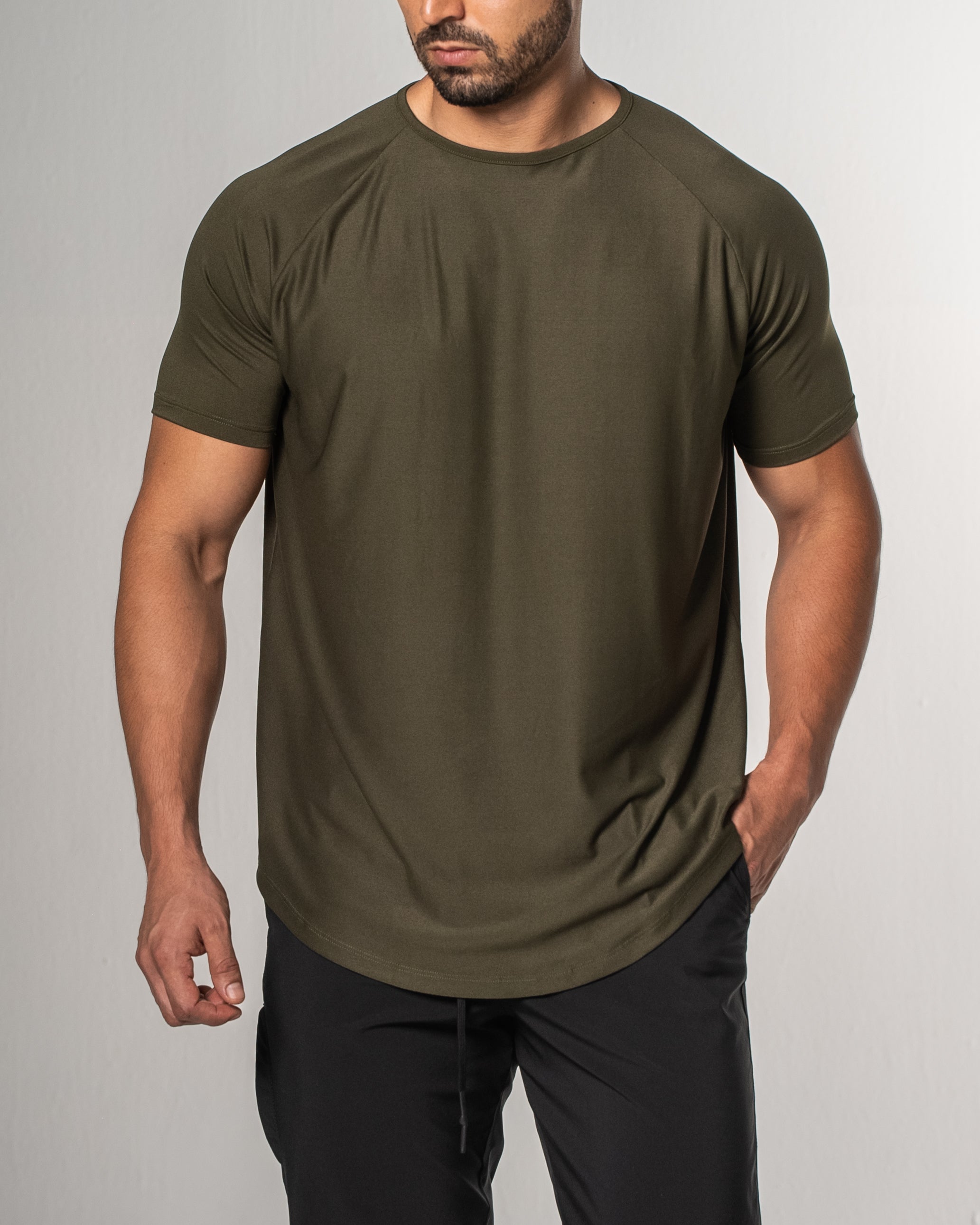 Training Sport Tee - Army Green