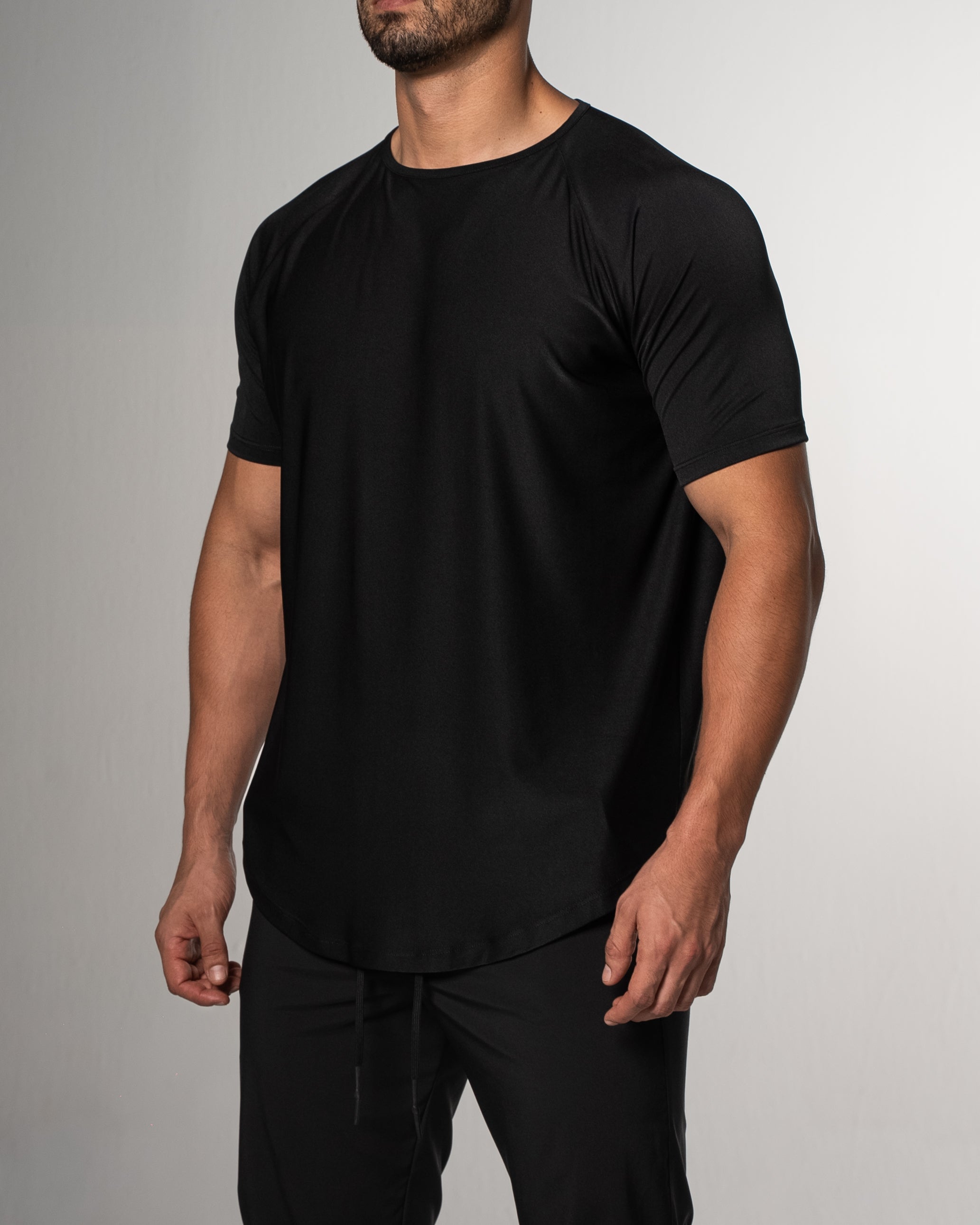 Training Sport Tee Icon - Black