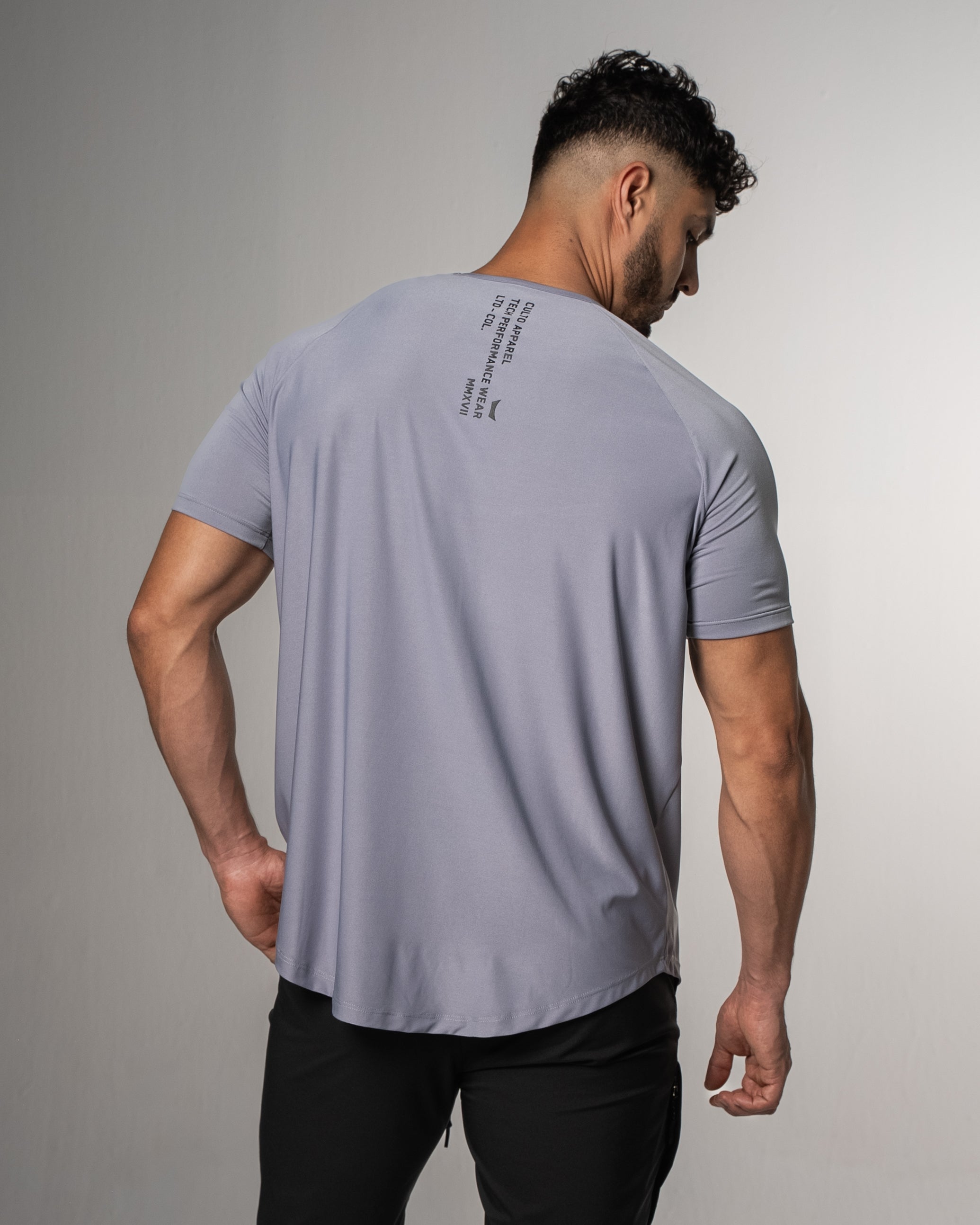 Training Sport Tee - Light Gray