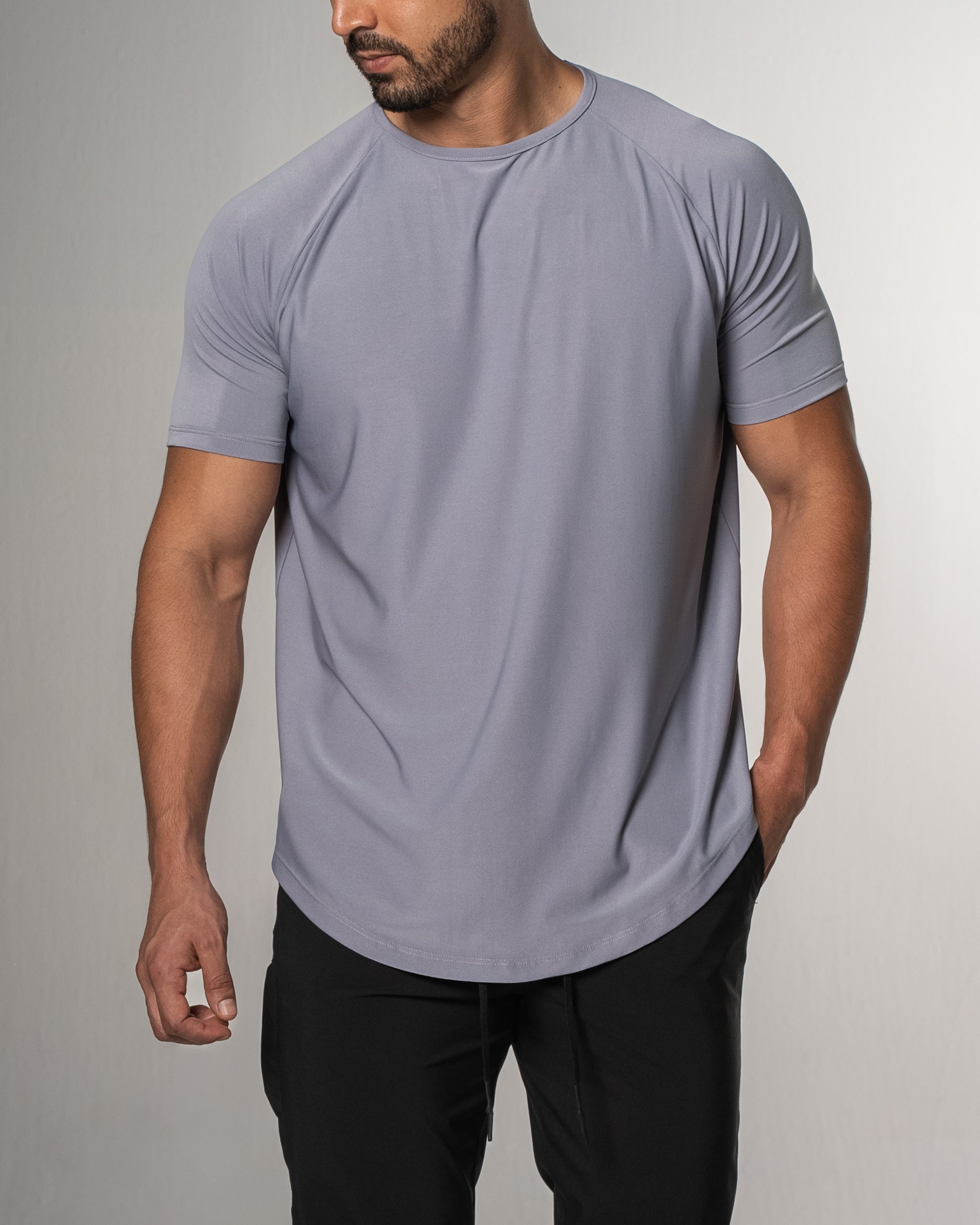 Training Sport Tee Icon - Light Gray