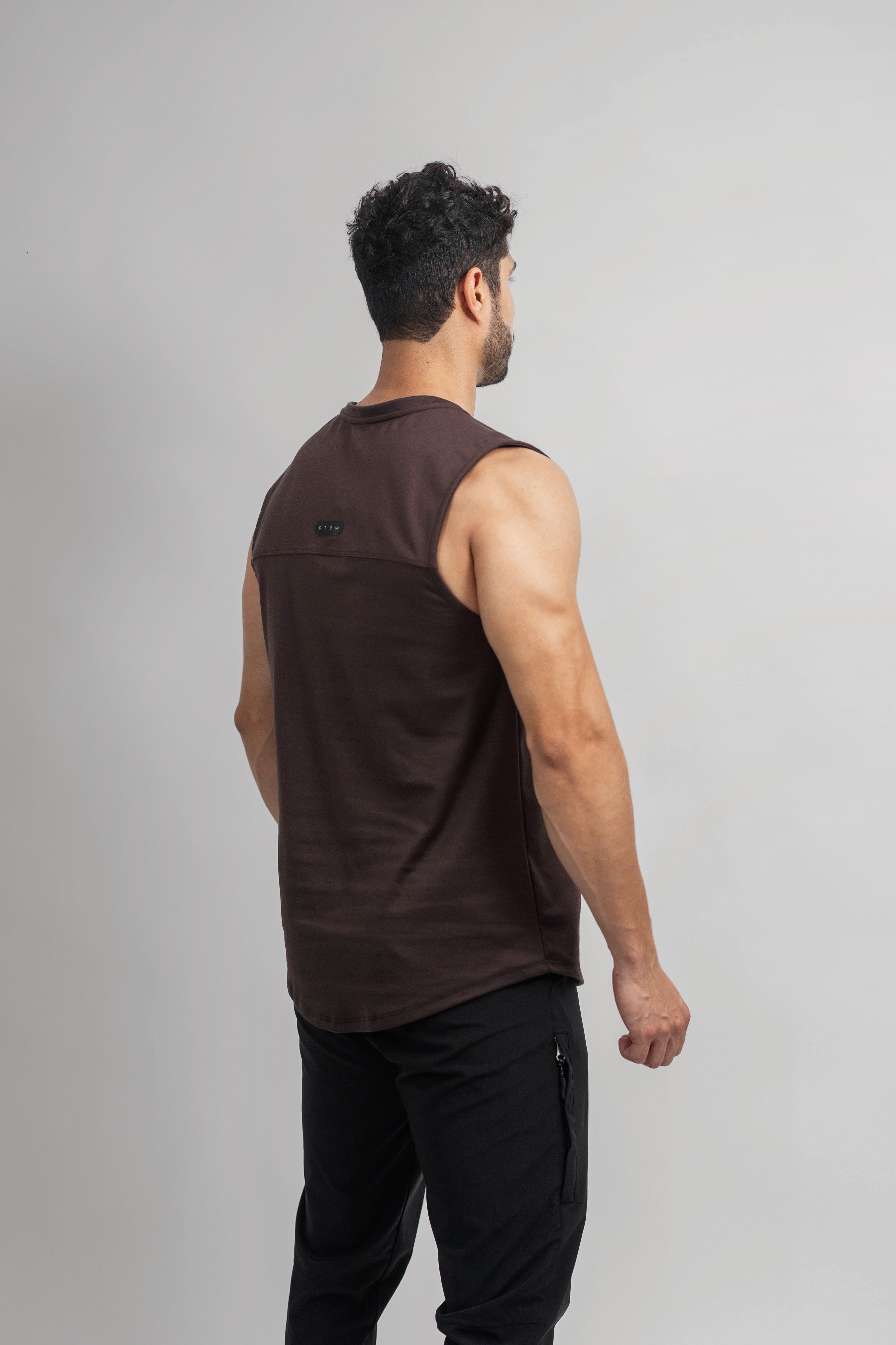 Training Tank - Dark Brown