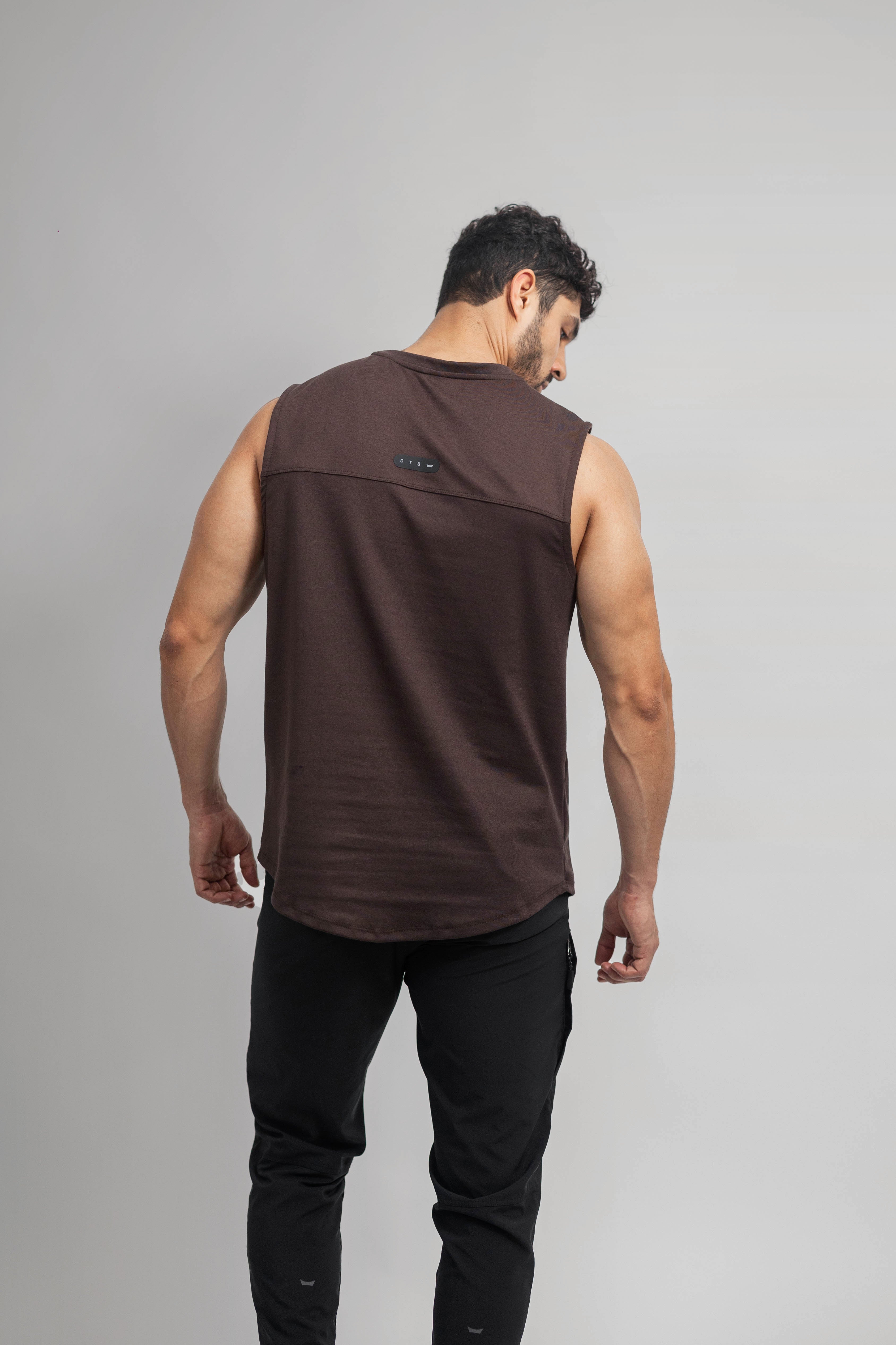 Training Tank - Dark Brown