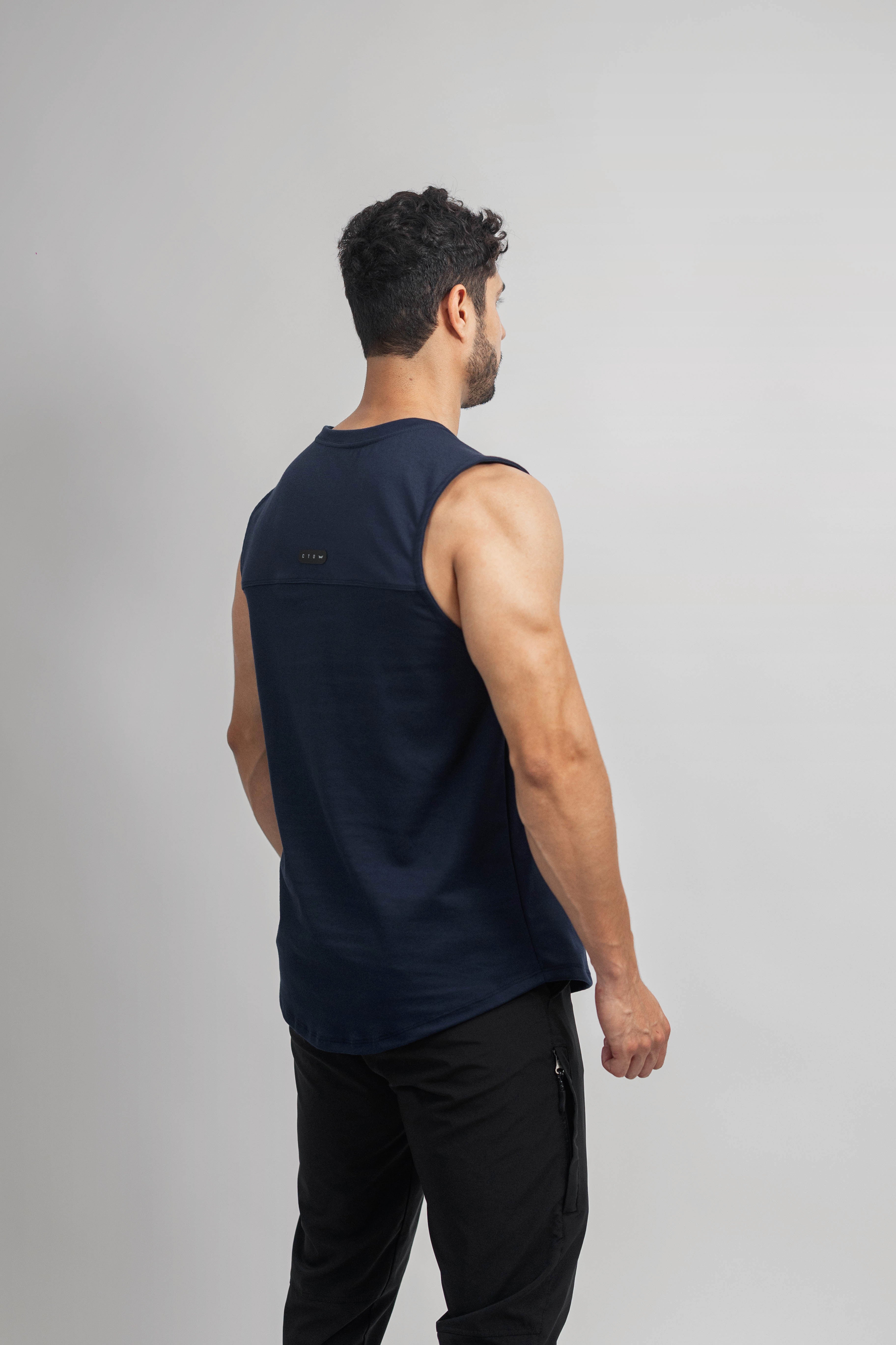 Training Tank - Navy Blue