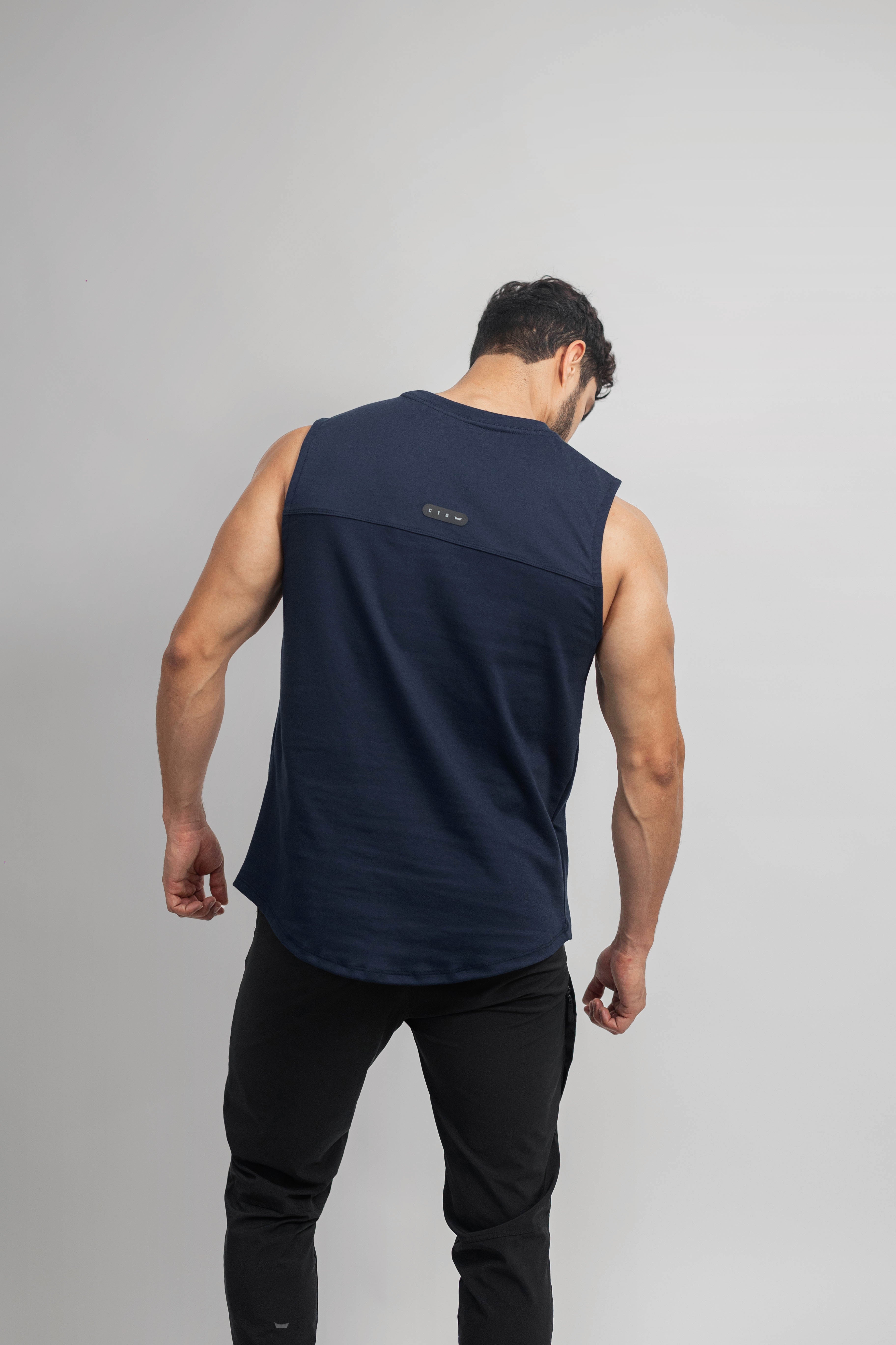 Training Tank - Navy Blue