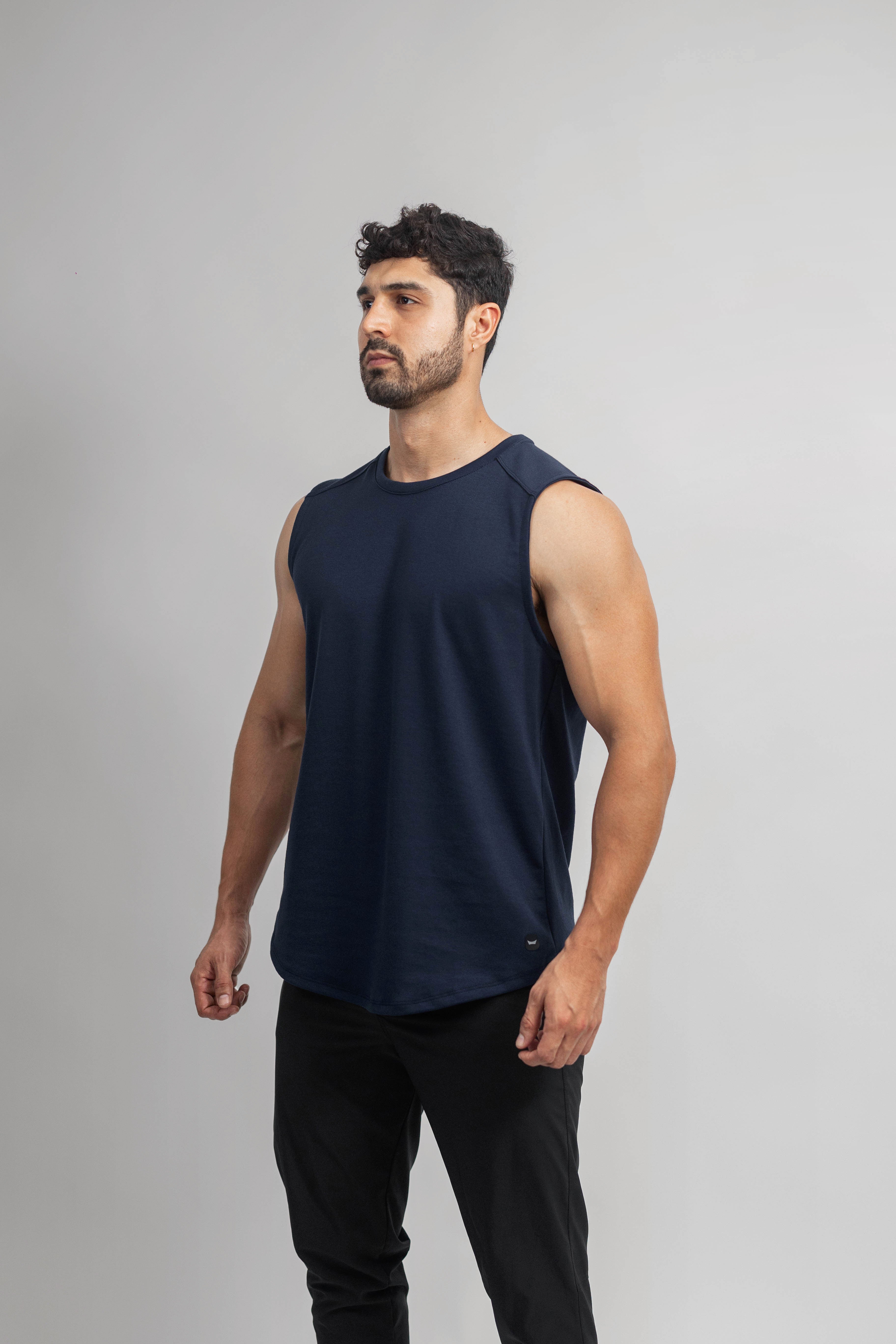 Training Tank - Navy Blue