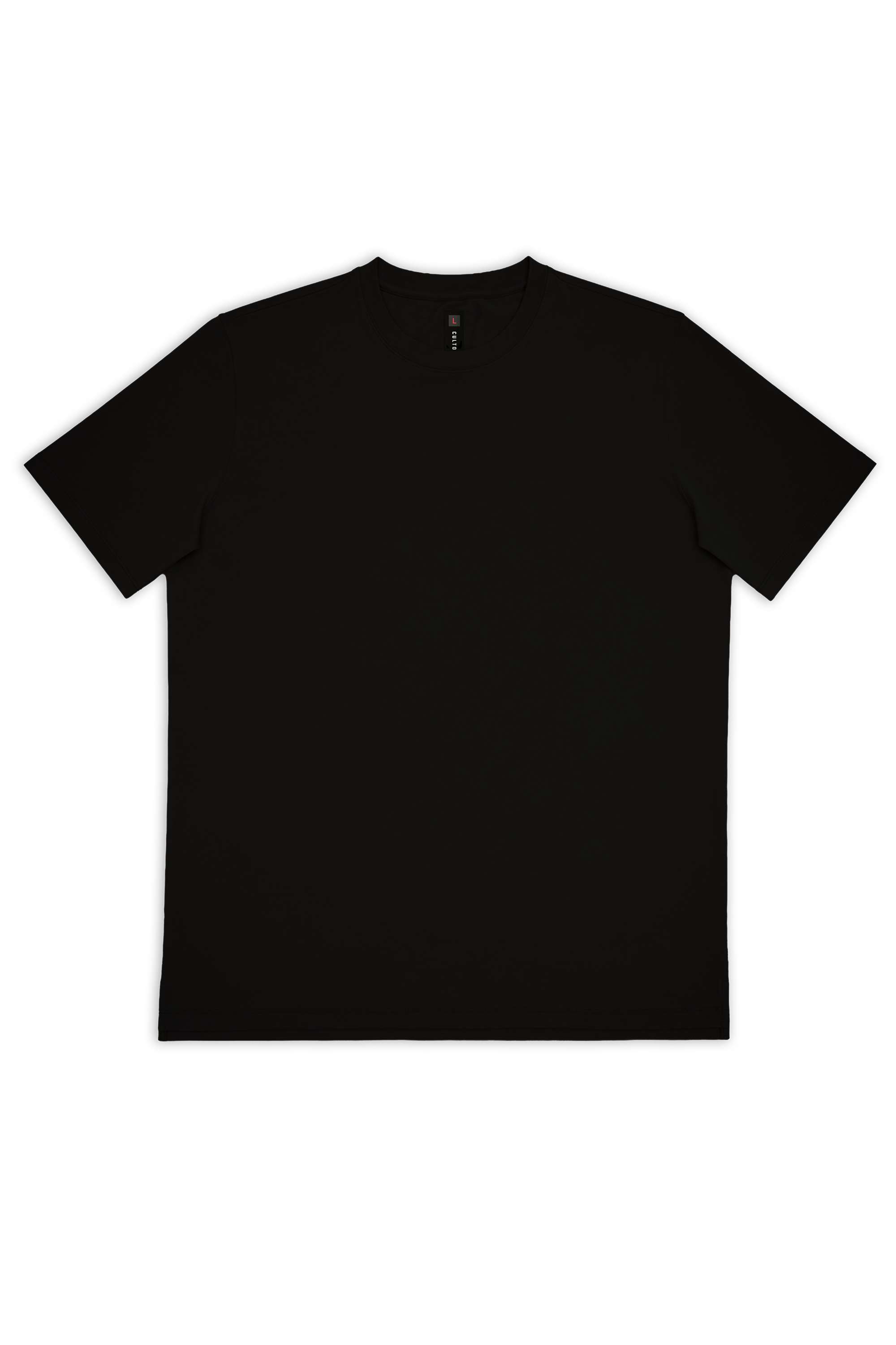 Lyocell Essential Tee - Black