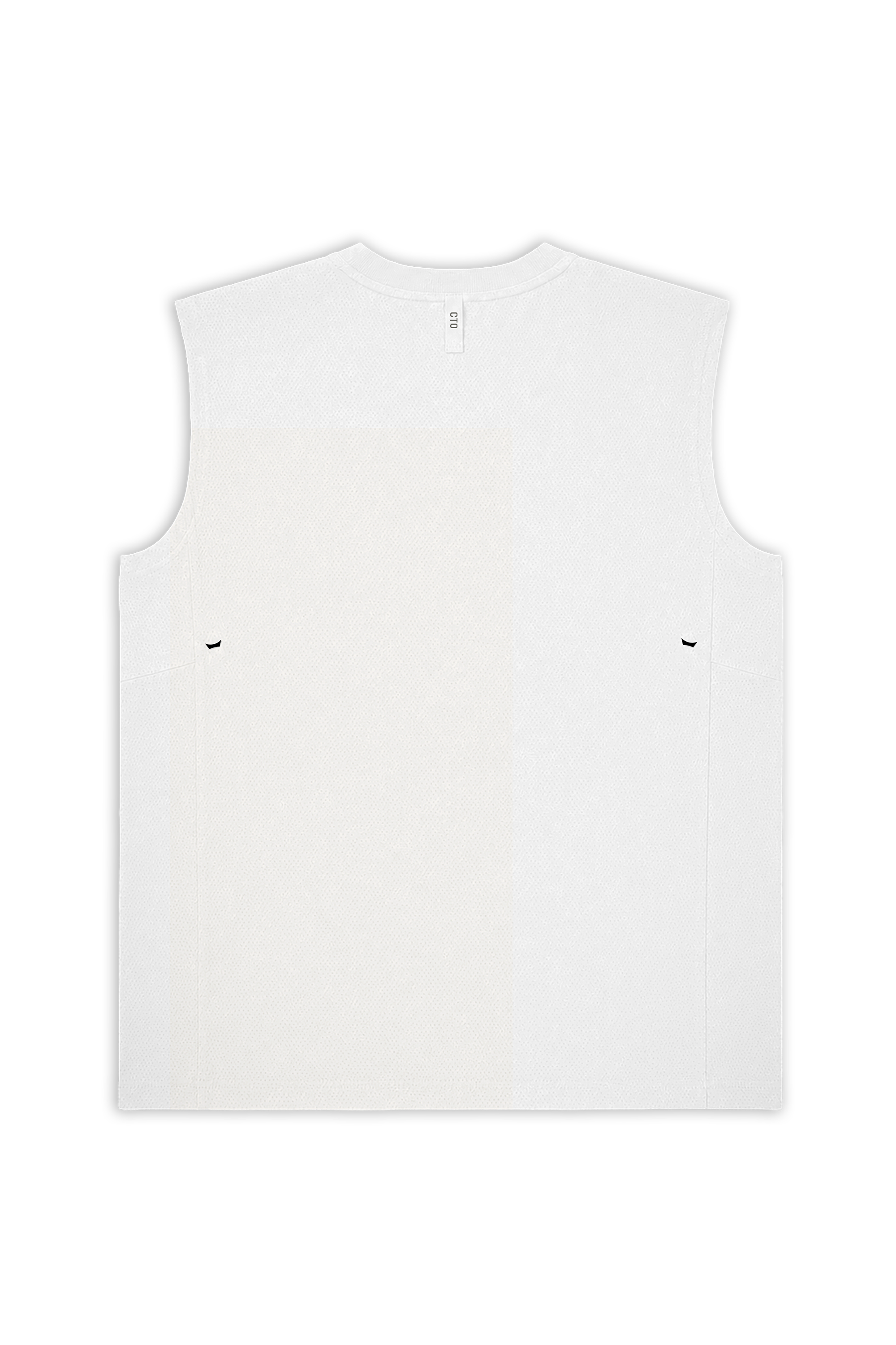 MicroVent Oversized Tank - White