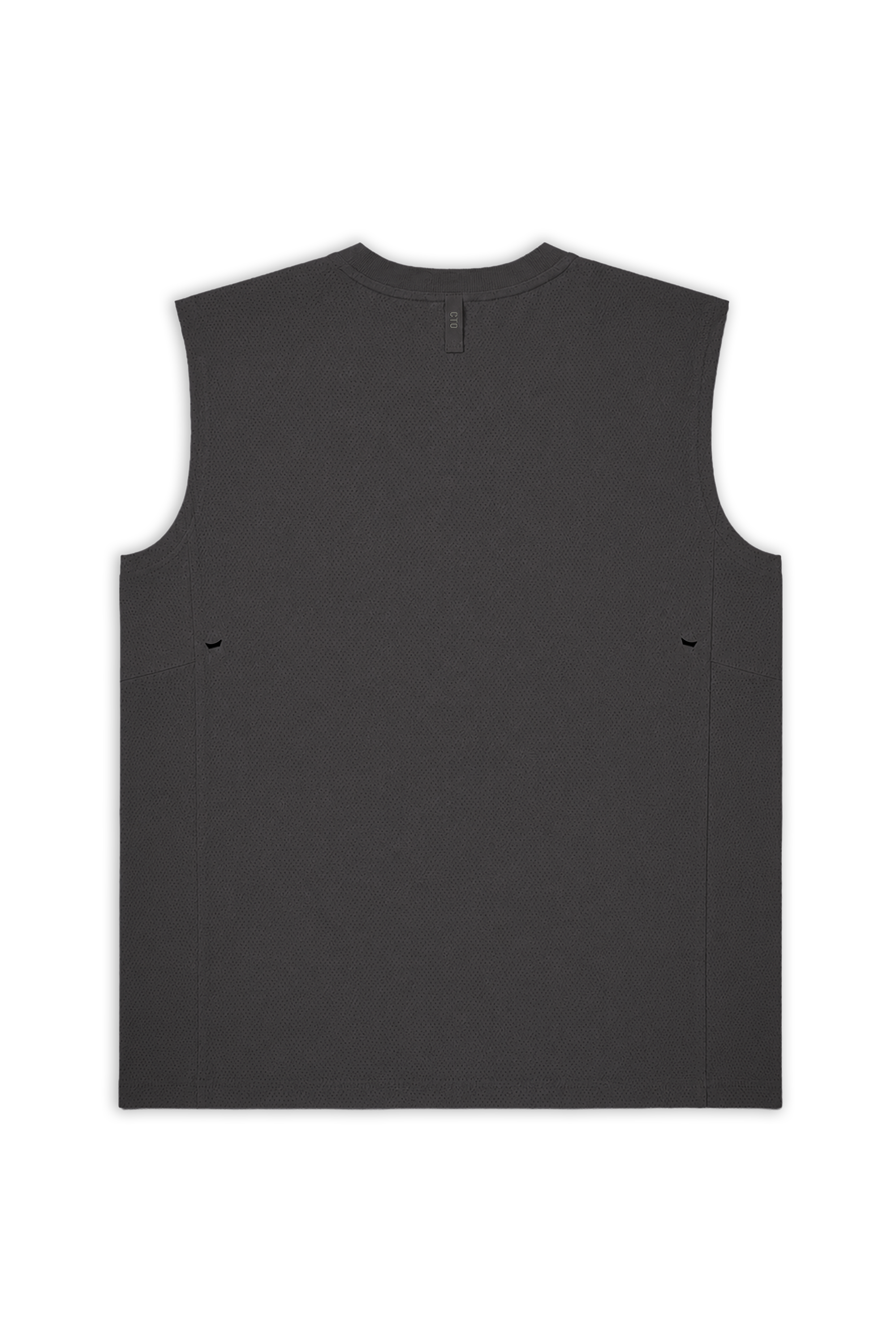 MicroVent Oversized Tank - Dark Gray