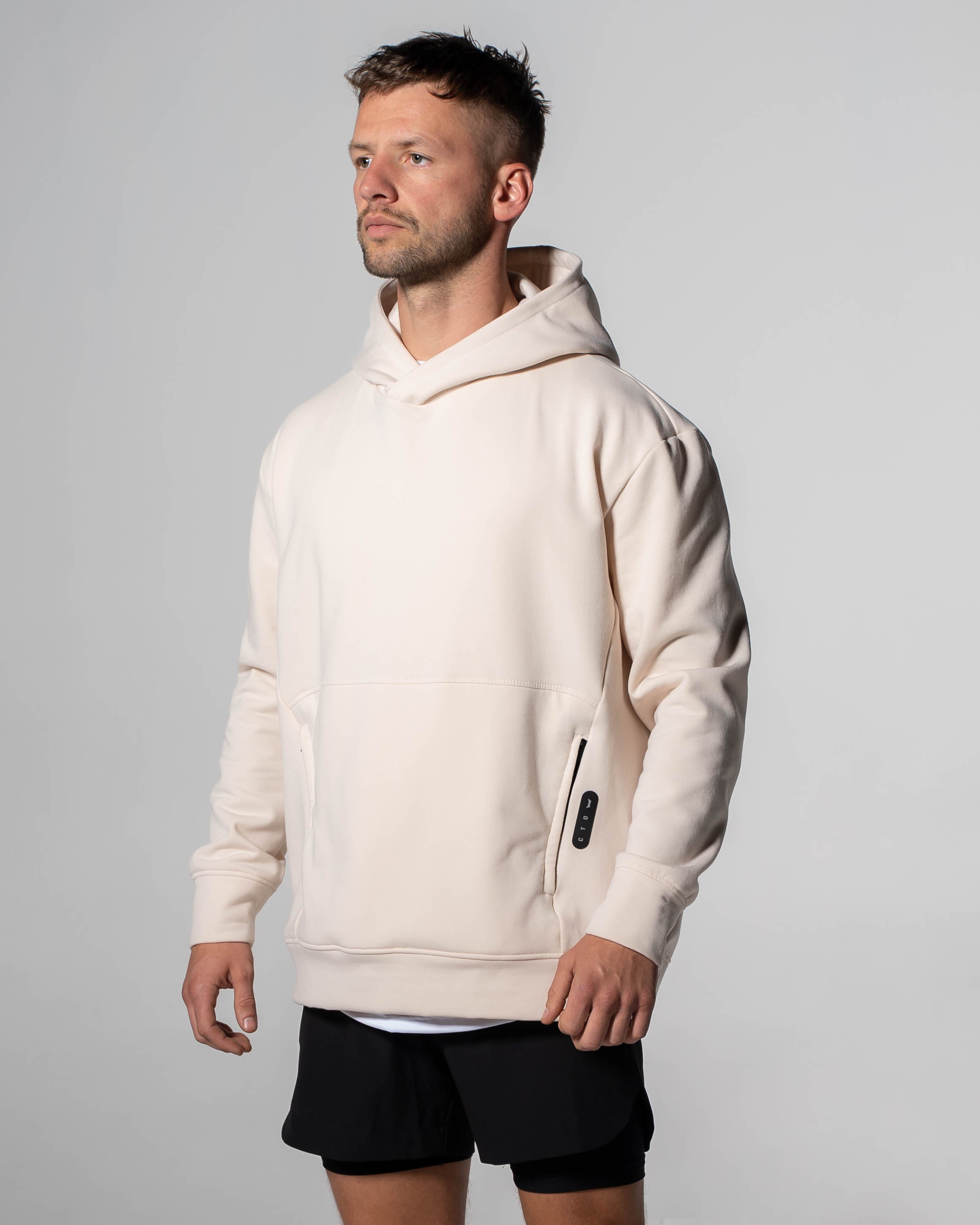 Pump Cover Hoodie - Ivory
