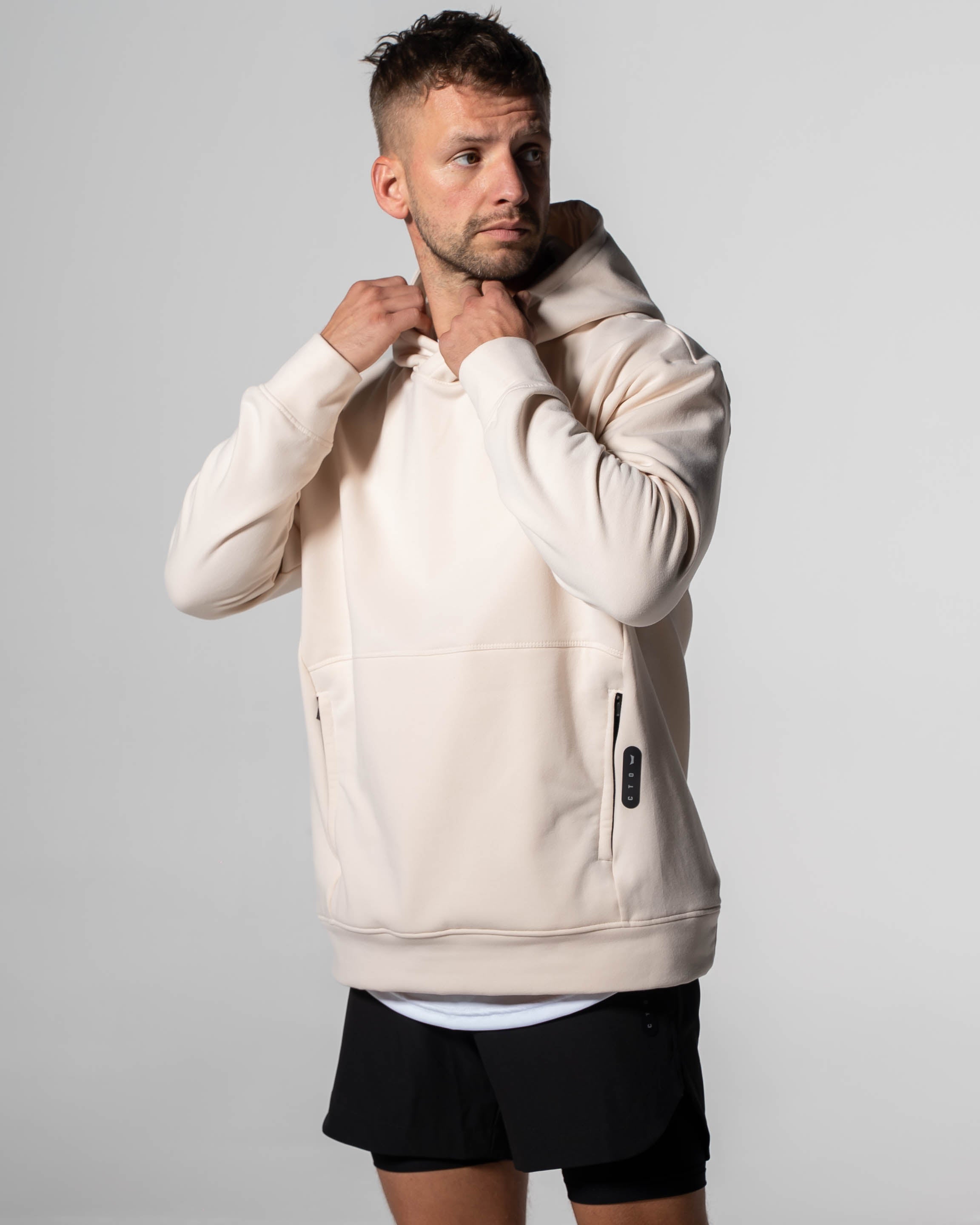 Pump Cover Hoodie - Ivory