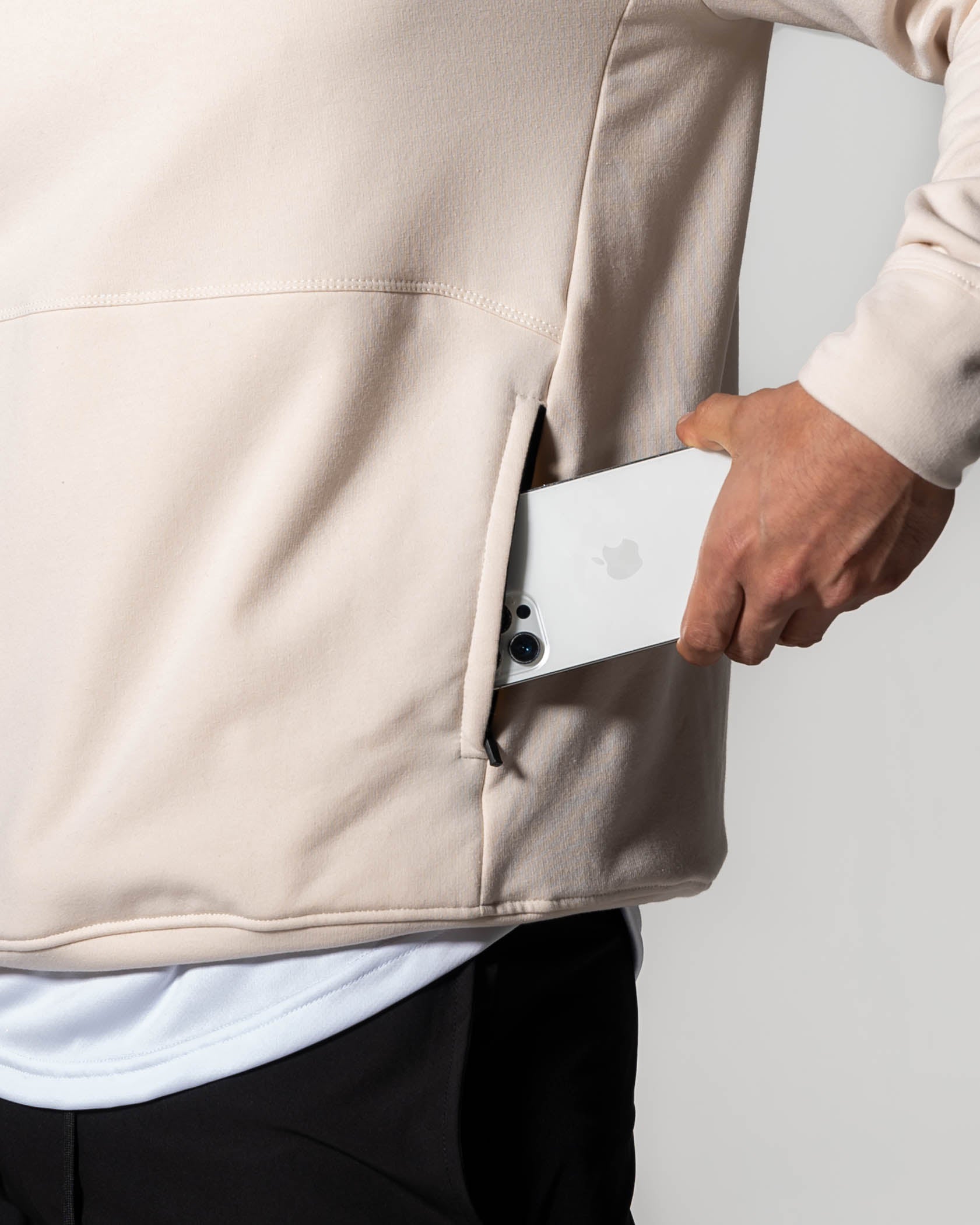 Pump Cover Hoodie - Ivory