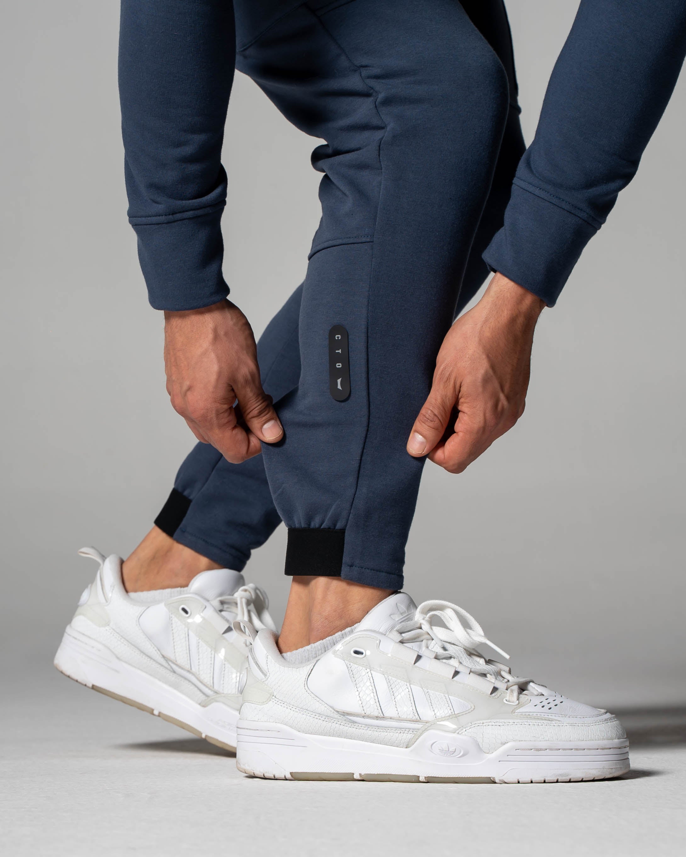 Cargo Cuffed Fleece Jogger - Blue Shadow