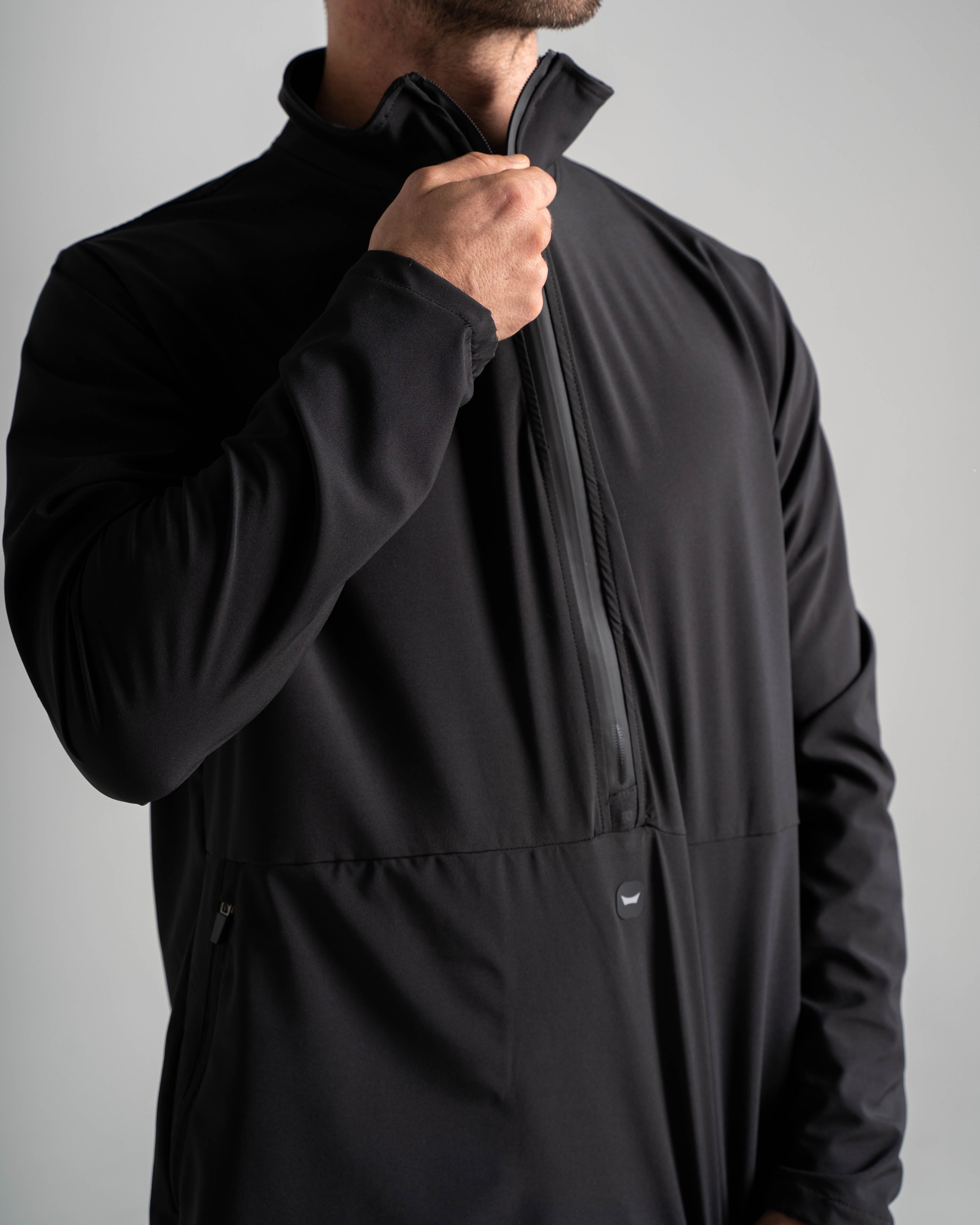 Lite Performance Windbreaker - Black