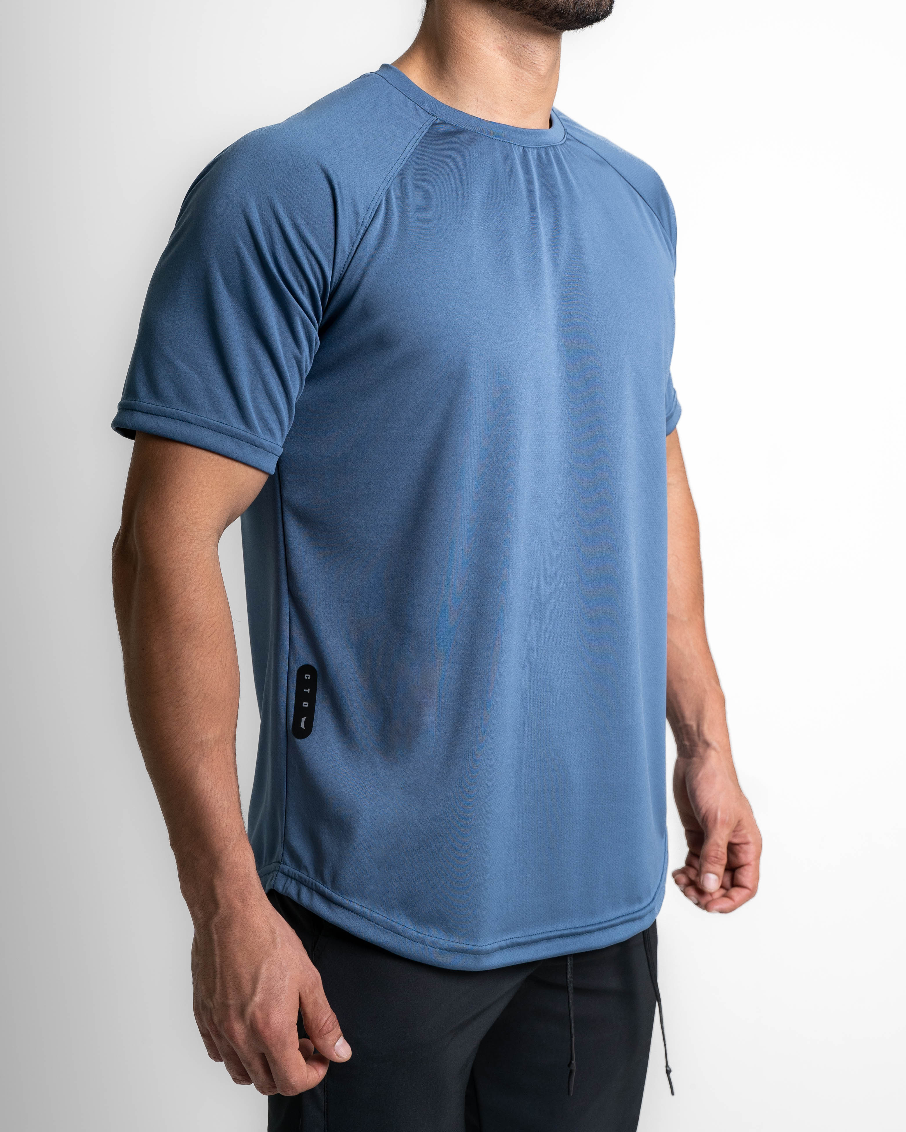 Hydro Training Tee - Stone Blue