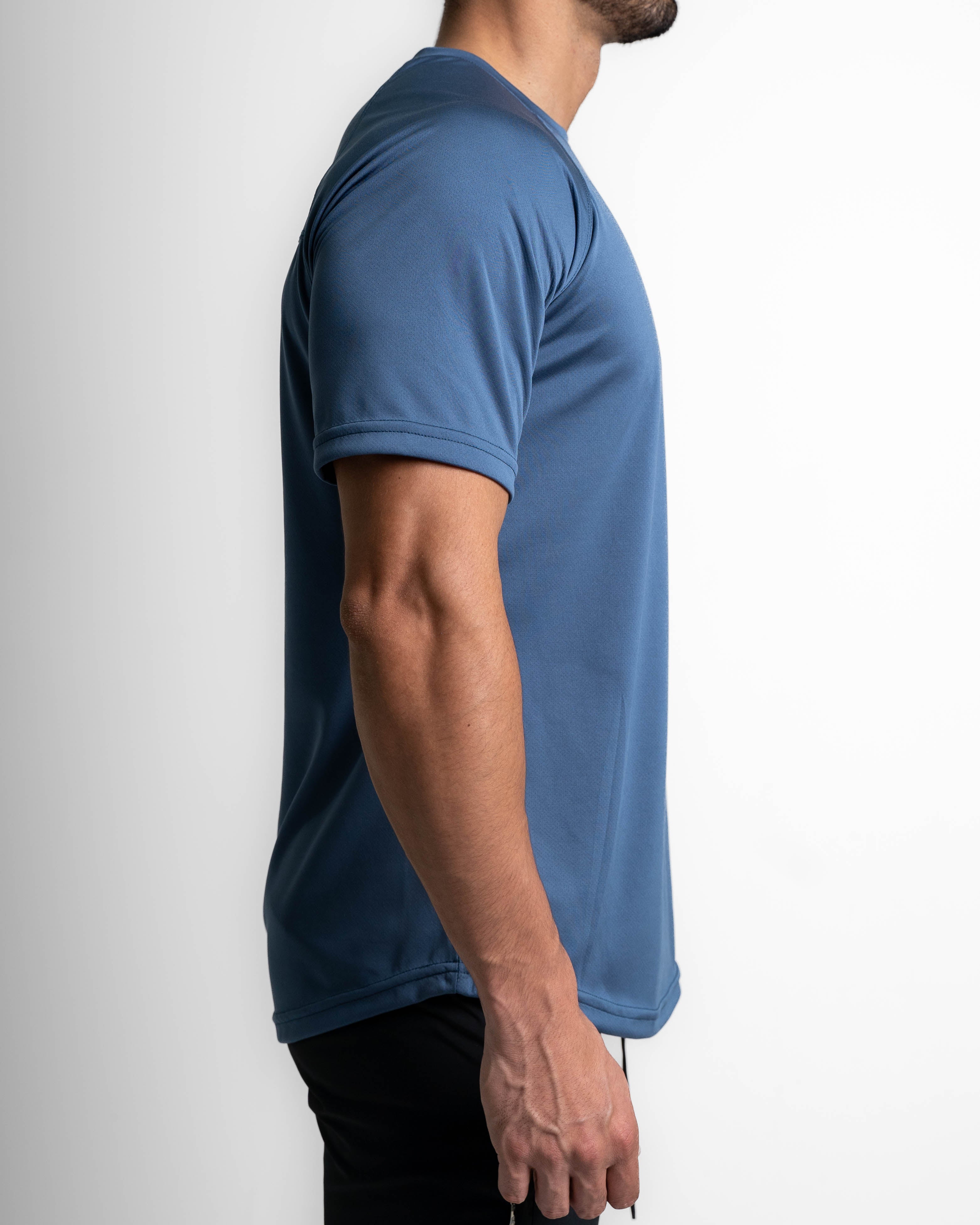 Hydro Training Tee - Stone Blue