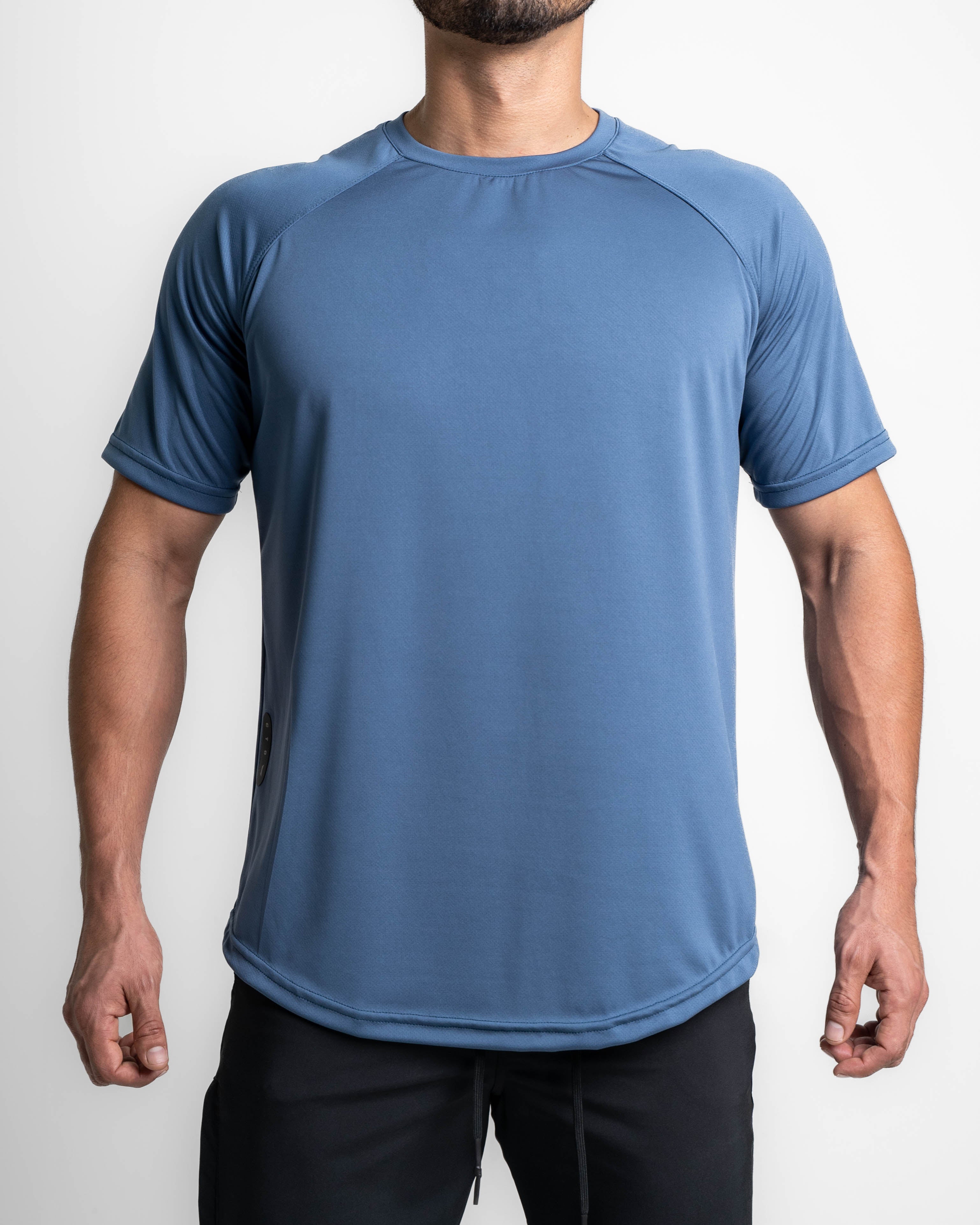 Hydro Training Tee - Stone Blue