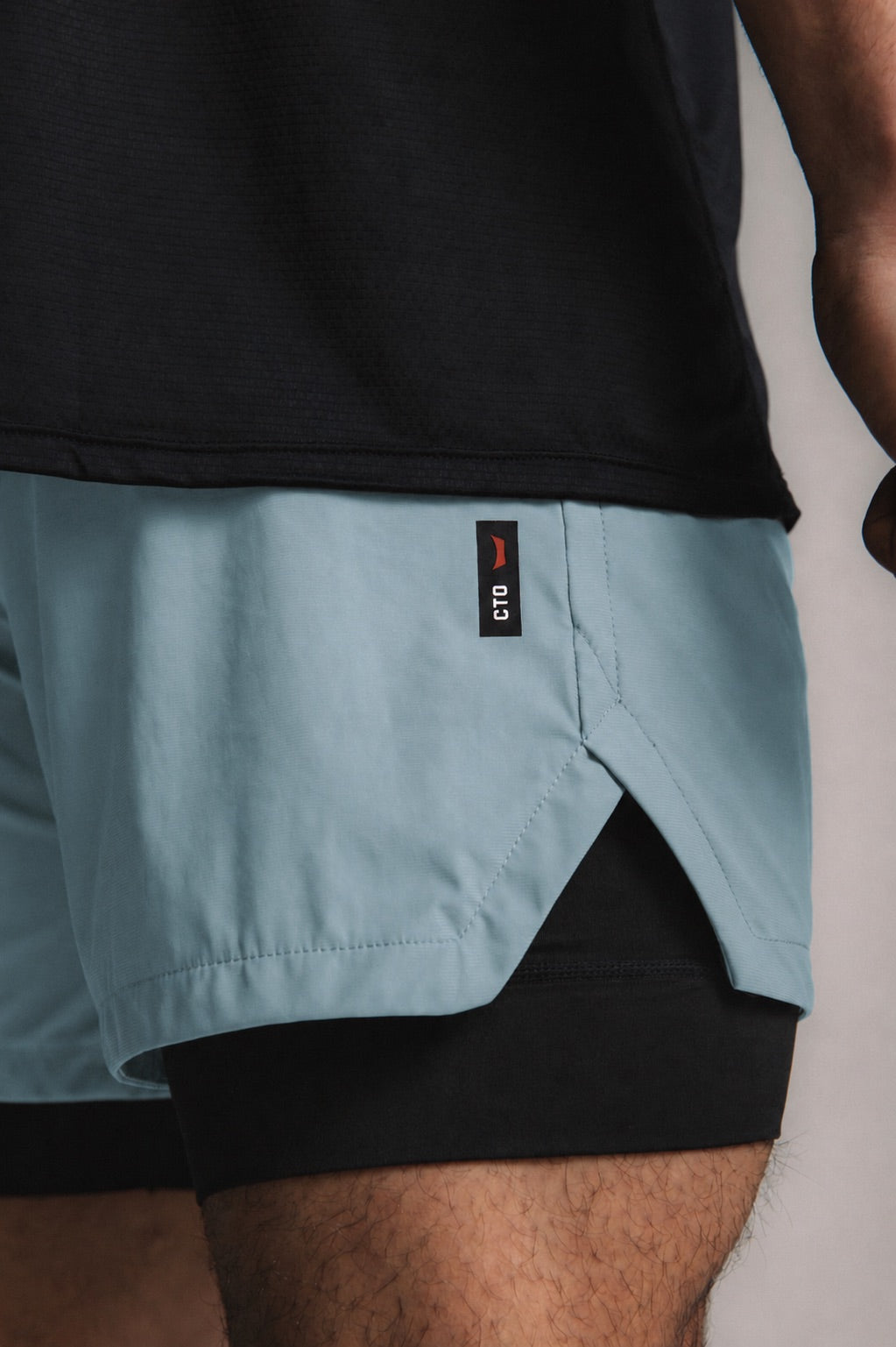 Core-Vent Liner Short - Light Blue