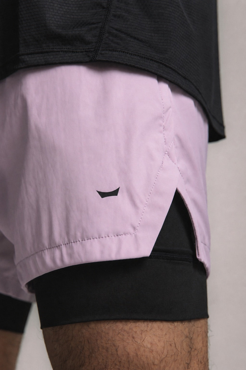 Core-Vent Liner Short - Purple Gray