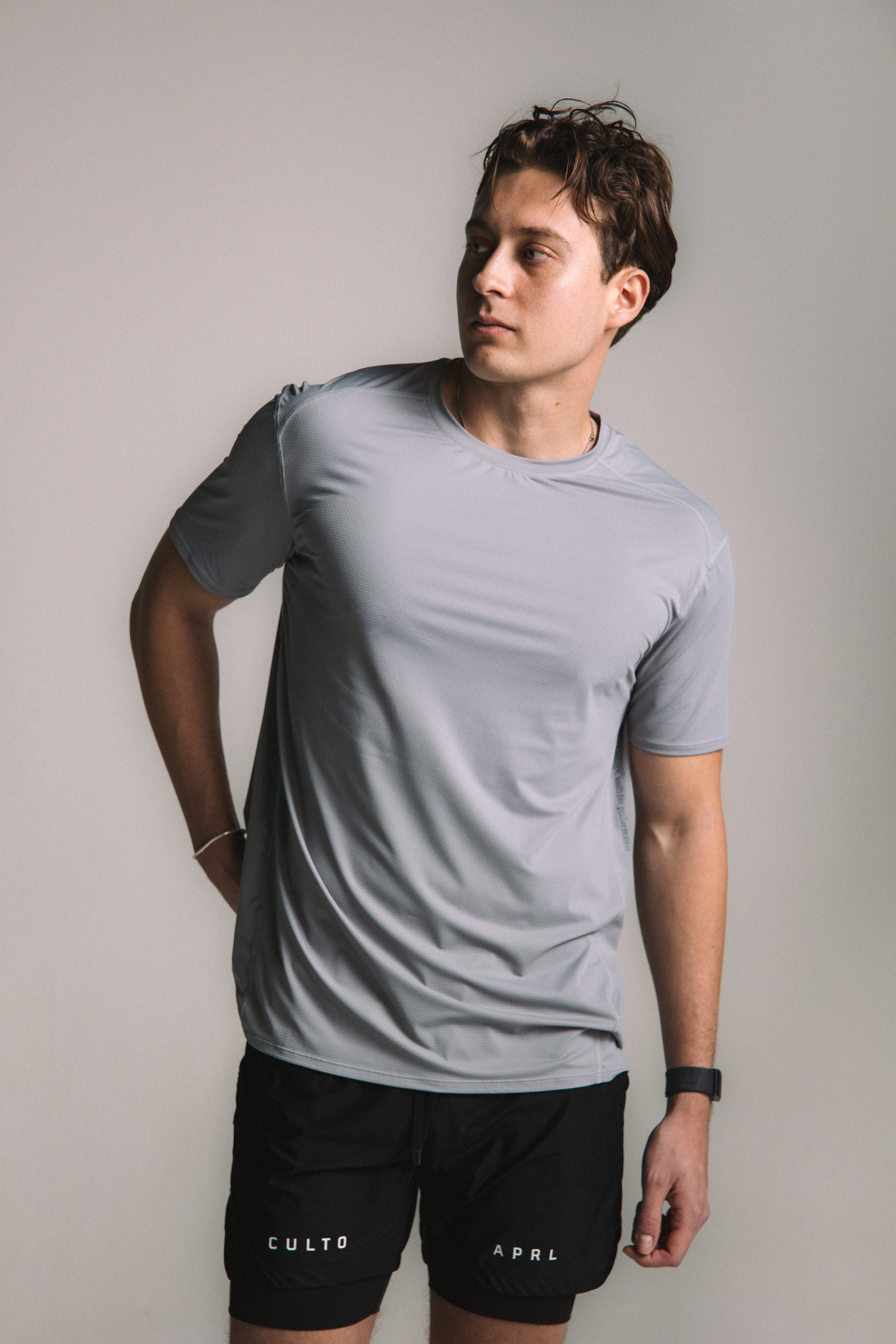Artial Training Tee - Light Gray