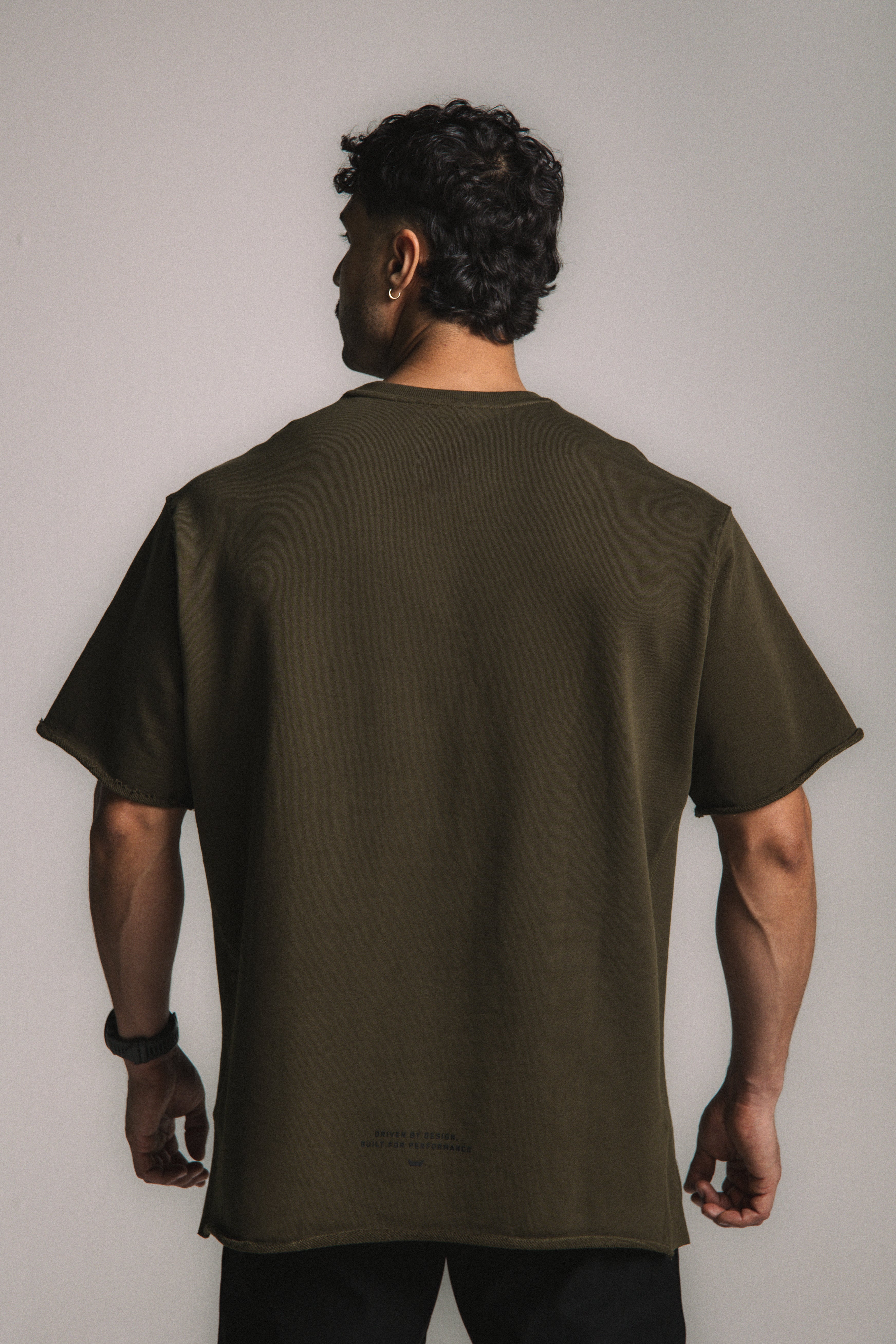 NeoTerra Oversized Tee - Army Green