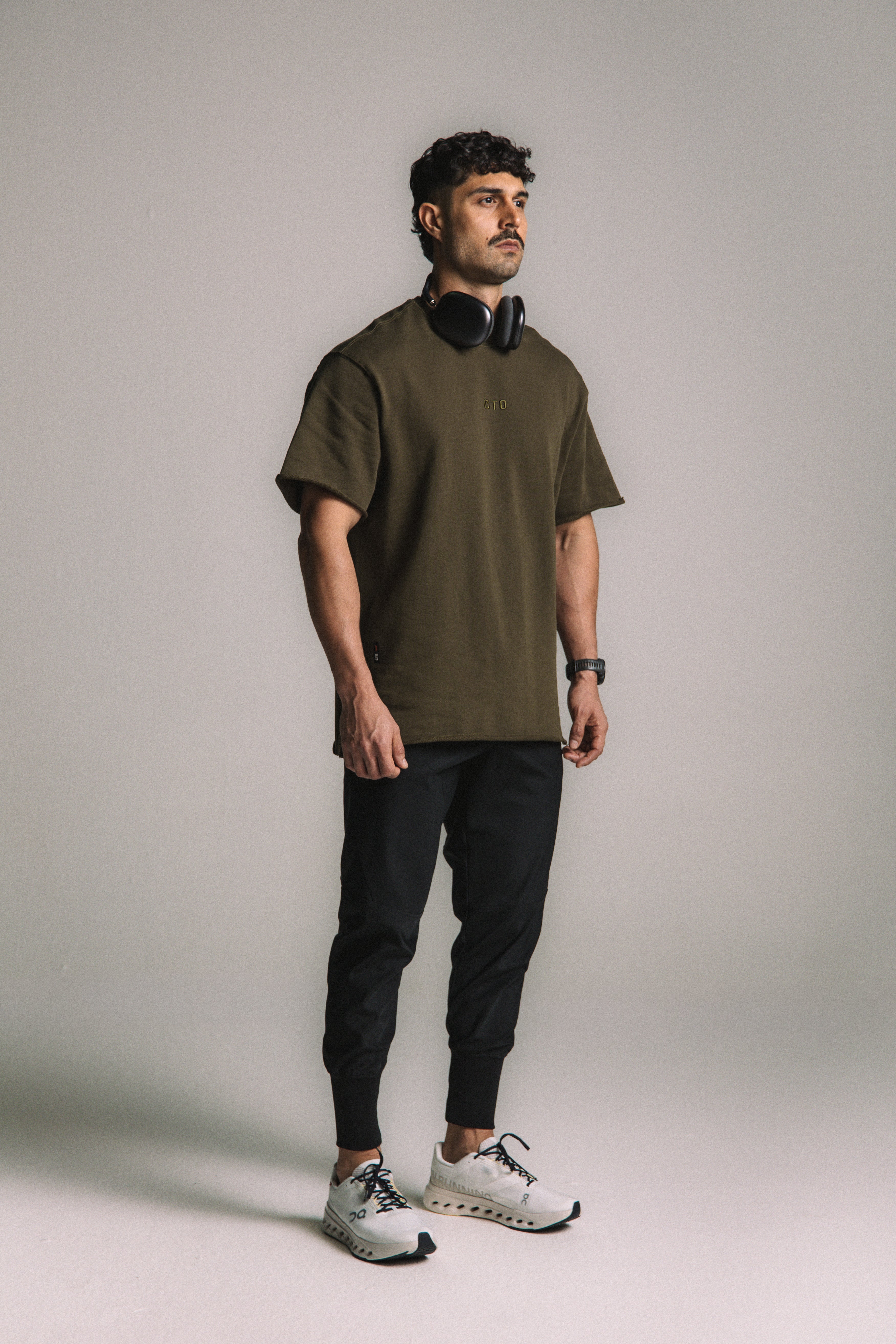 NeoTerra Oversized Tee - Army Green
