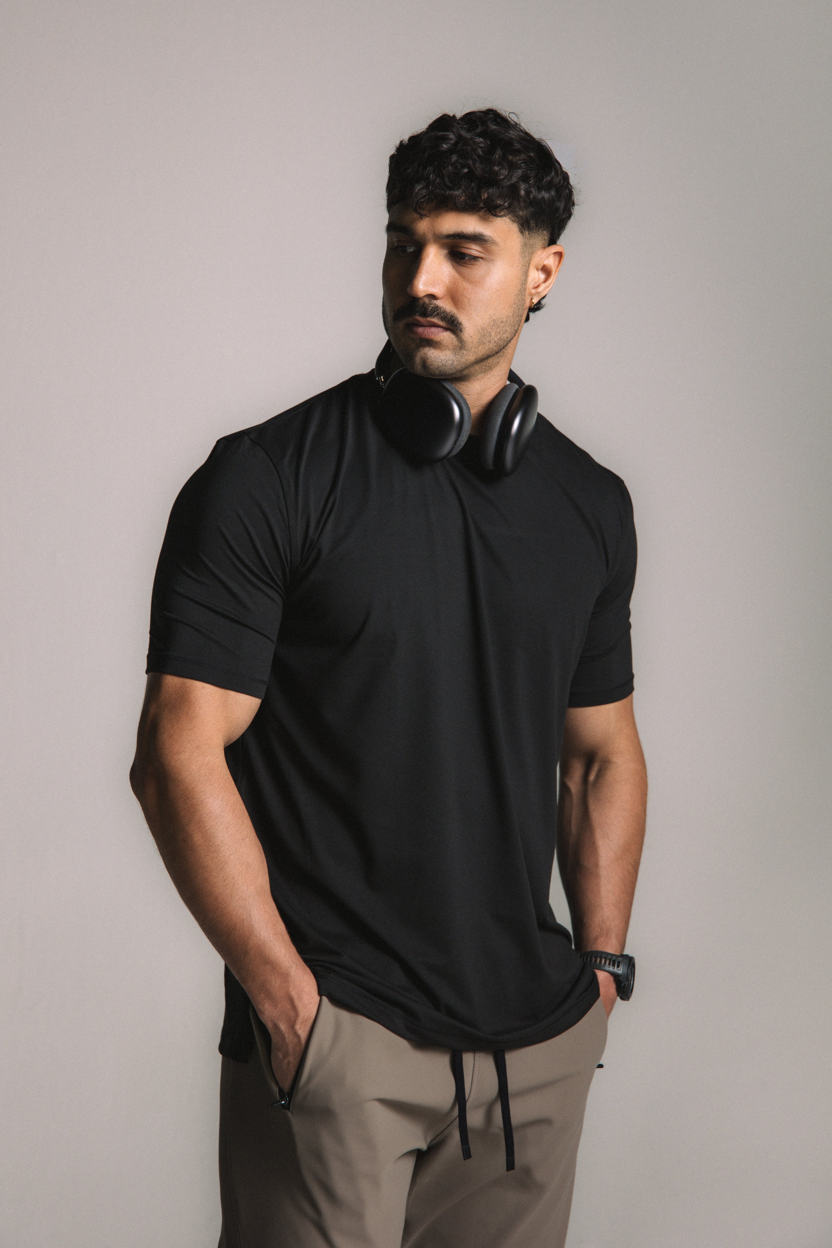 OmniSoft Essential Tee - Black