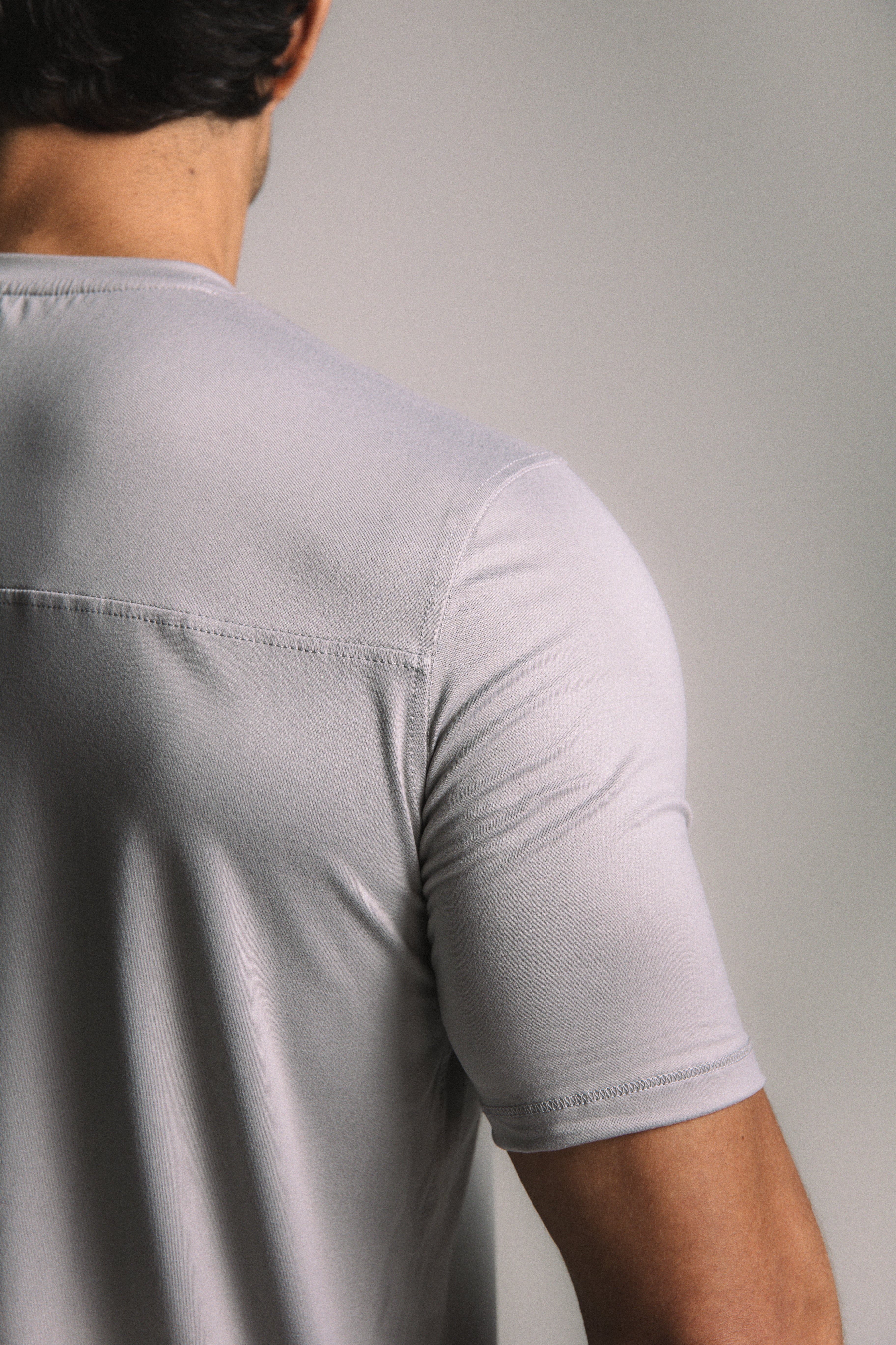 OmniSoft Essential Tee - Light Gray