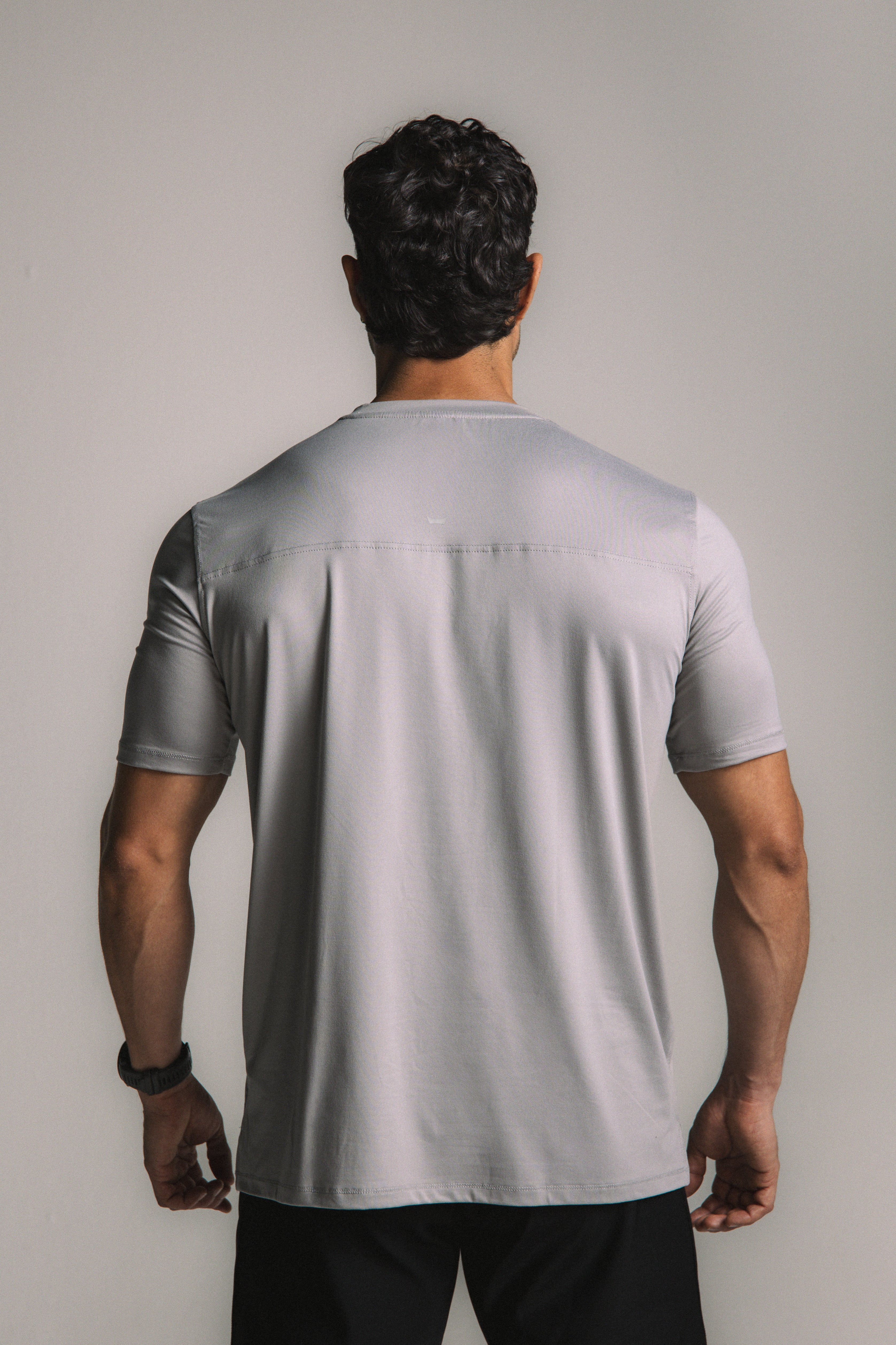 OmniSoft Essential Tee - Light Gray