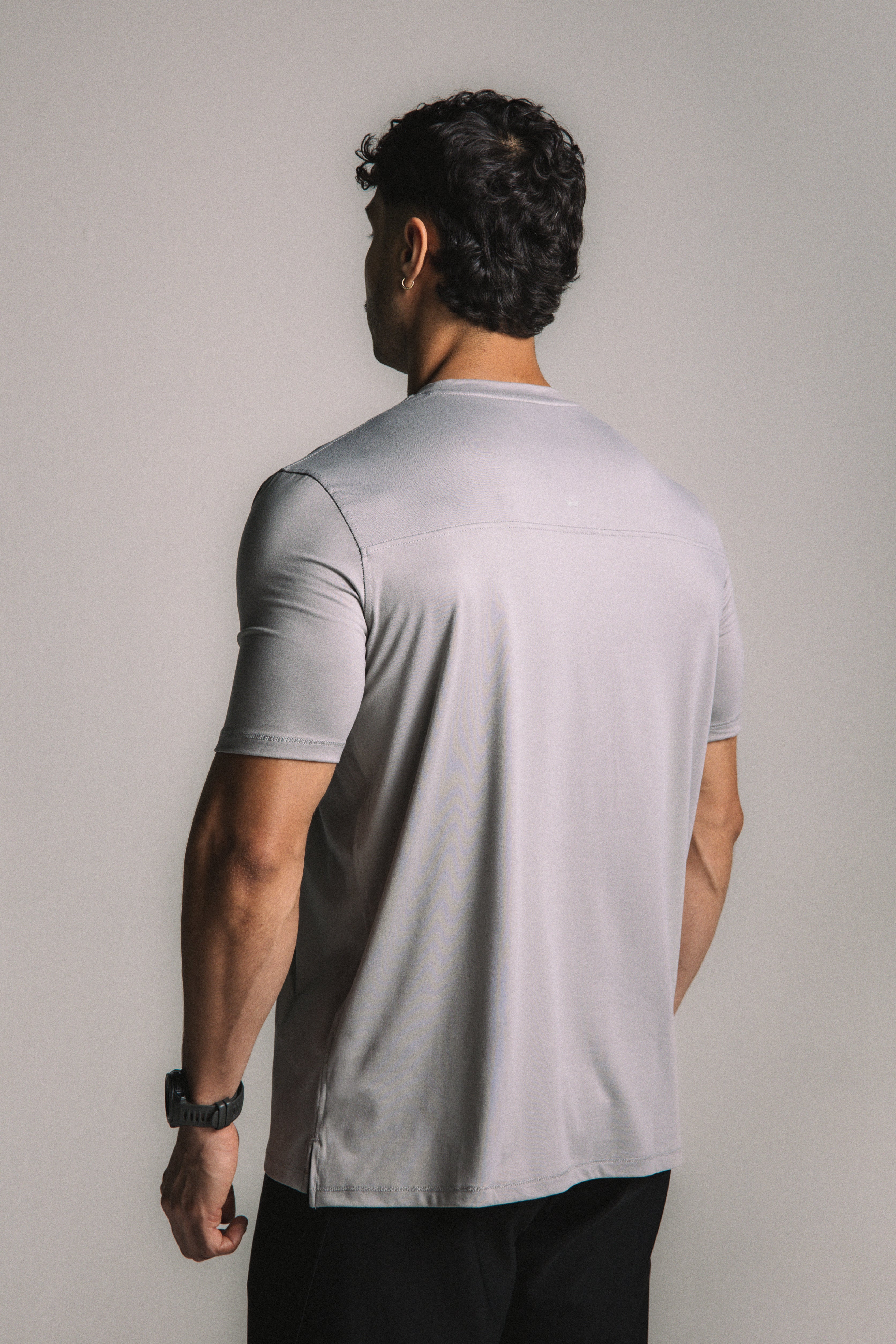 OmniSoft Essential Tee - Light Gray