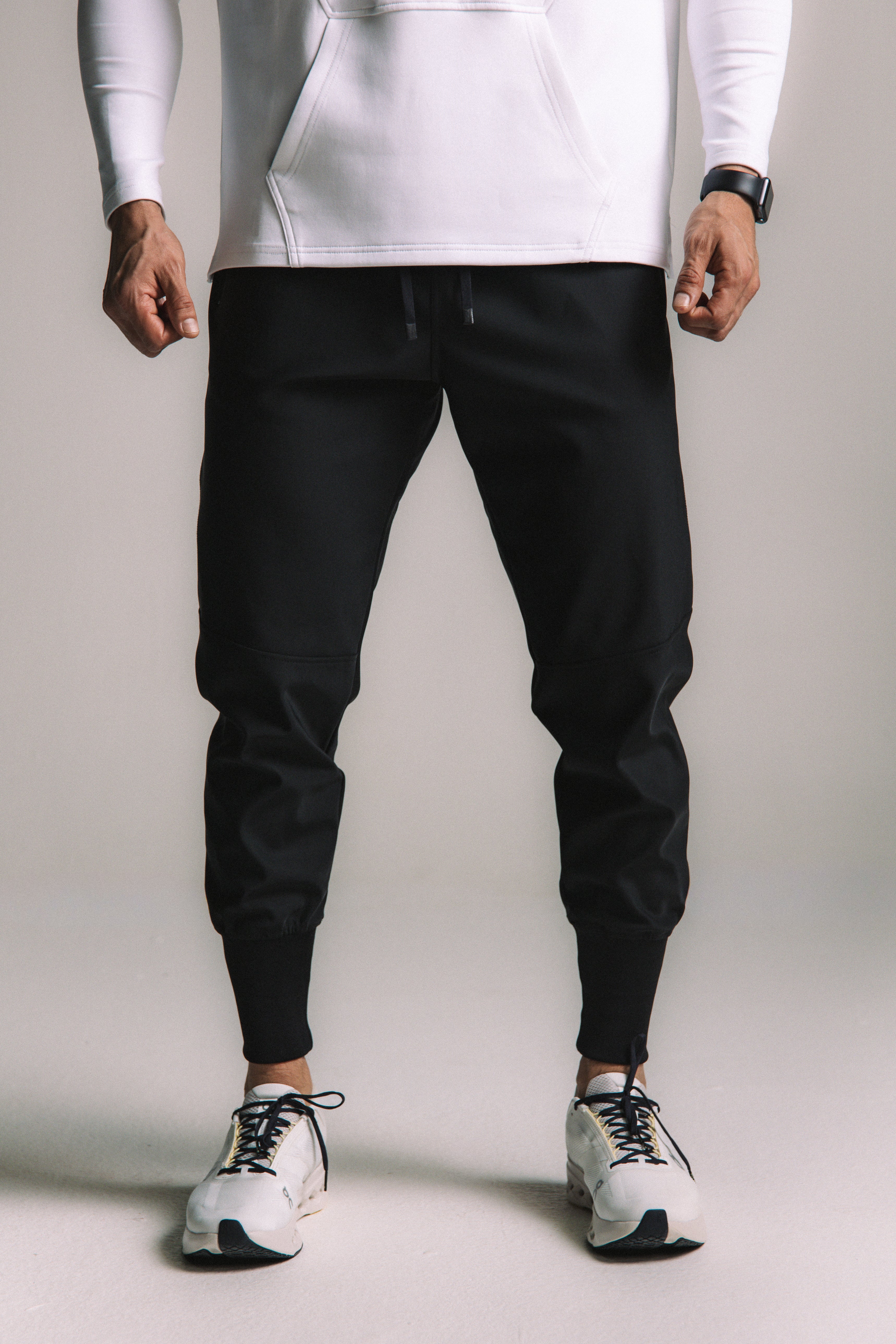 Core-Vent High Cuff Training Jogger - Black