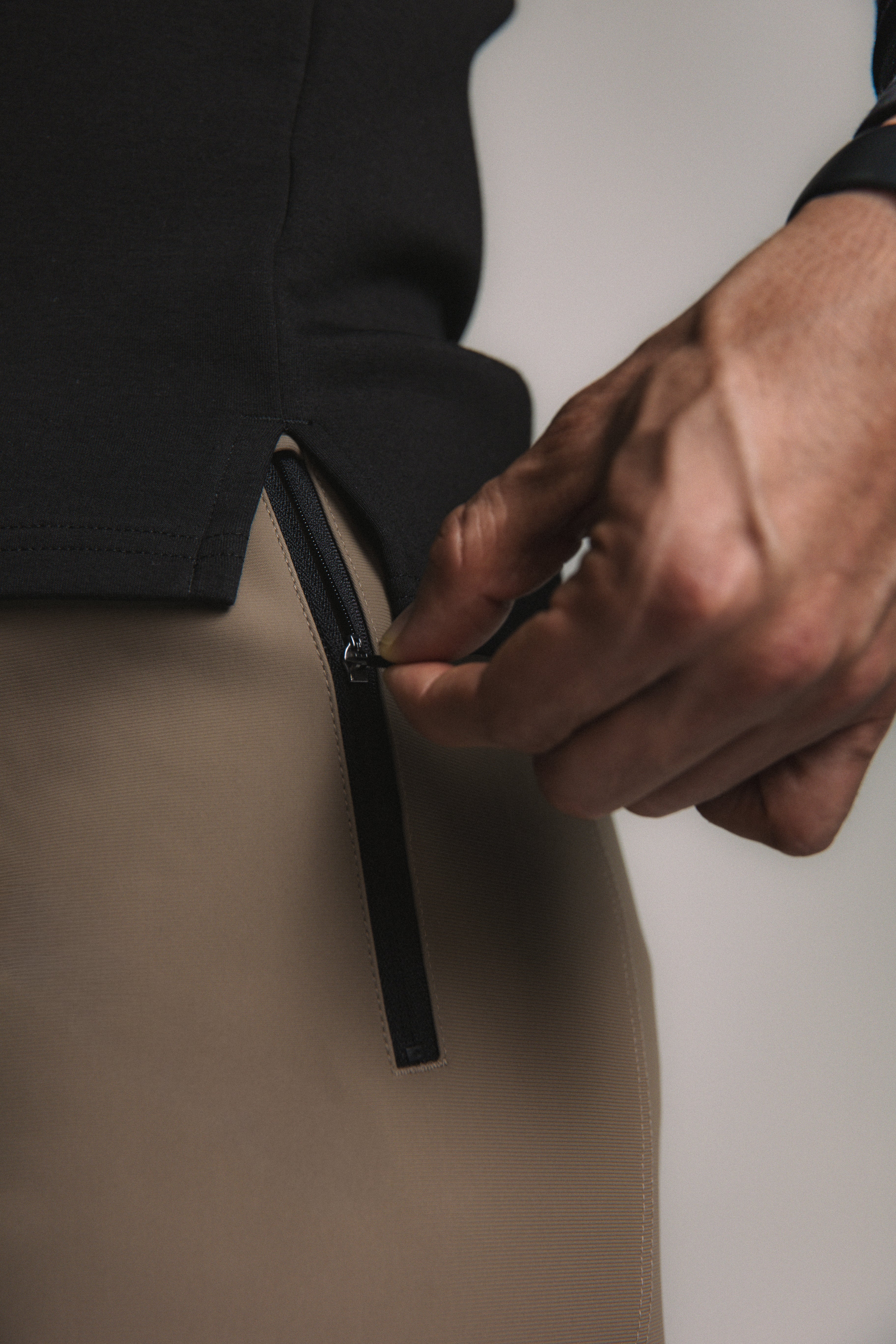 Core-Vent High Cuff Training Jogger - Brown