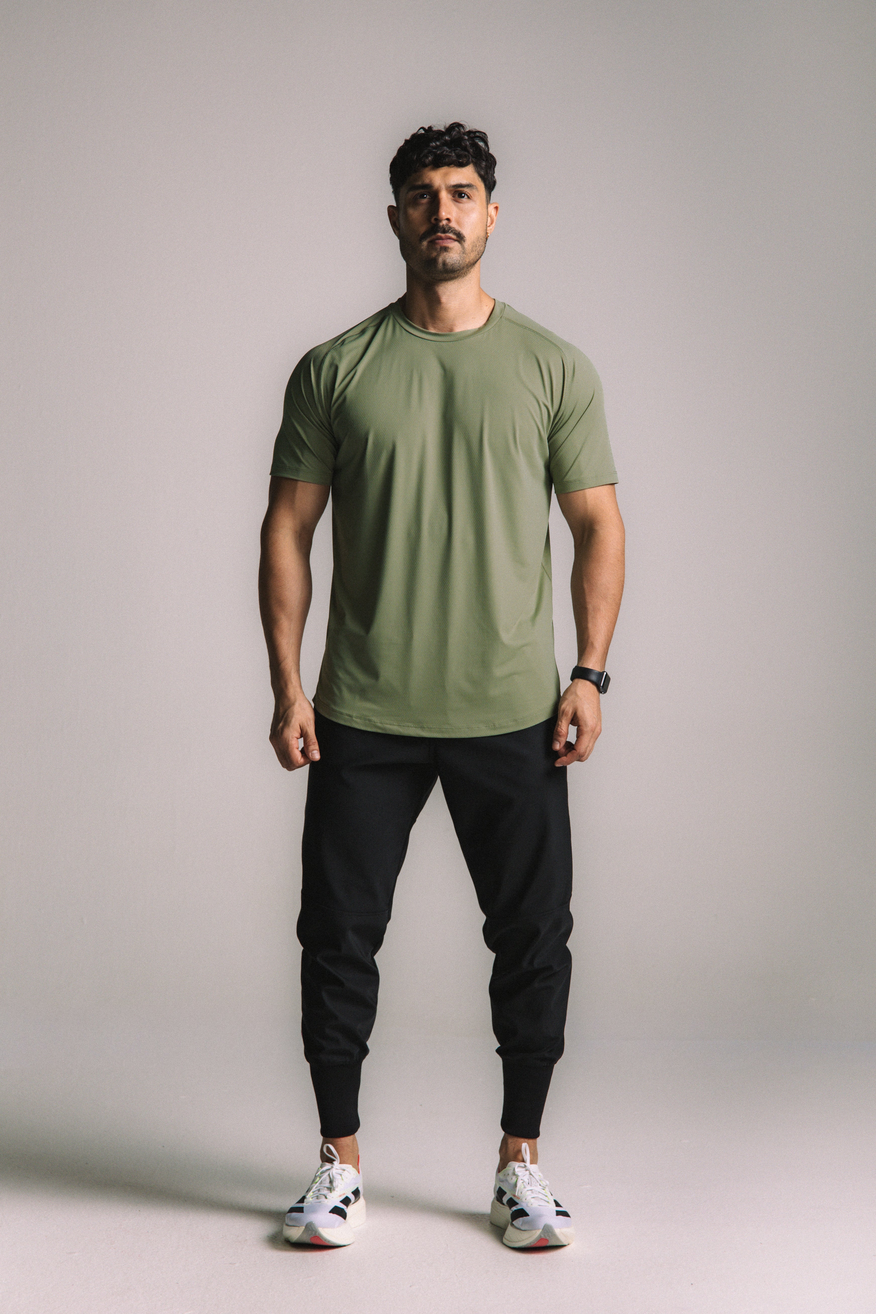 Artial Performance Tee - Light Green