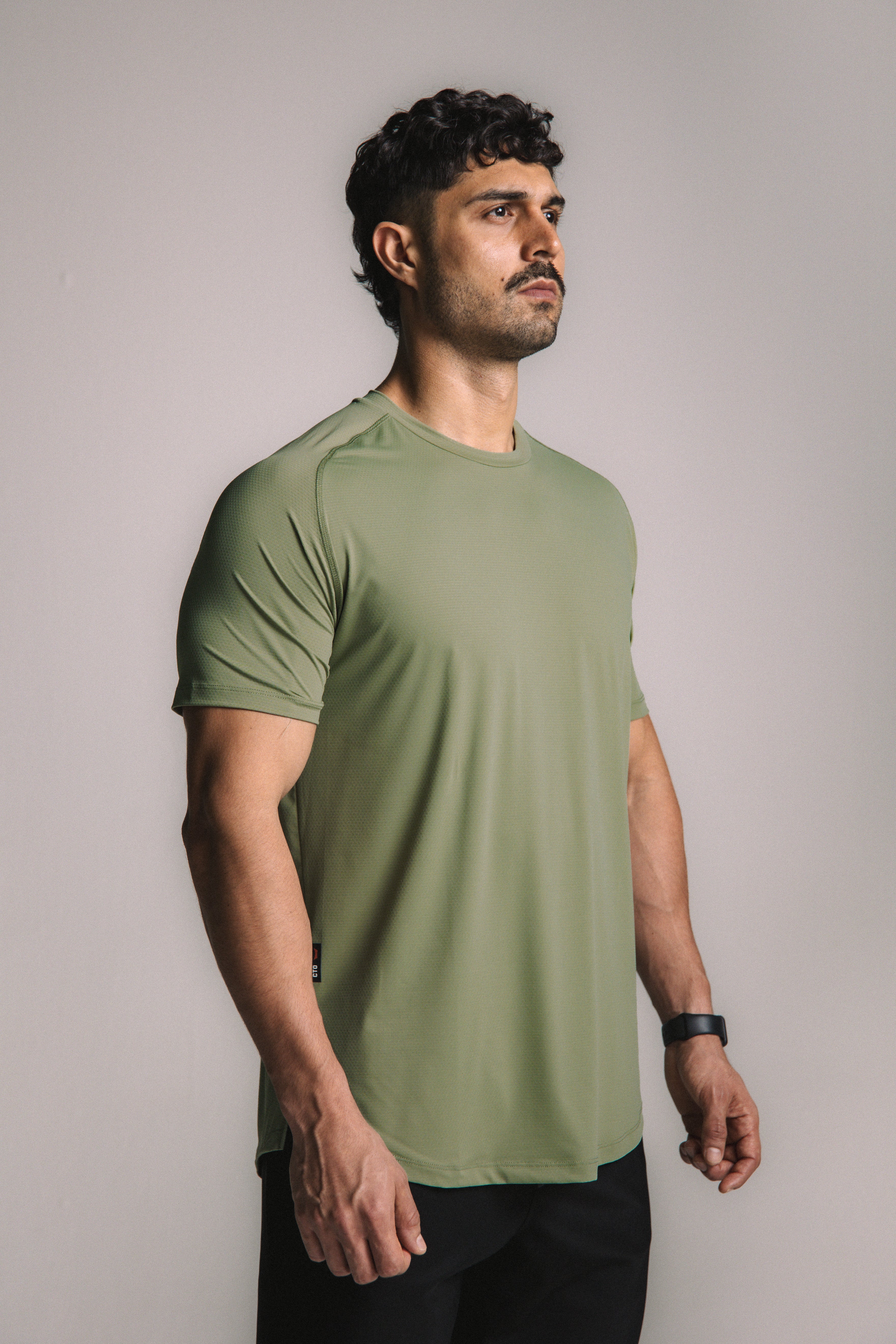 Artial Performance Tee - Light Green