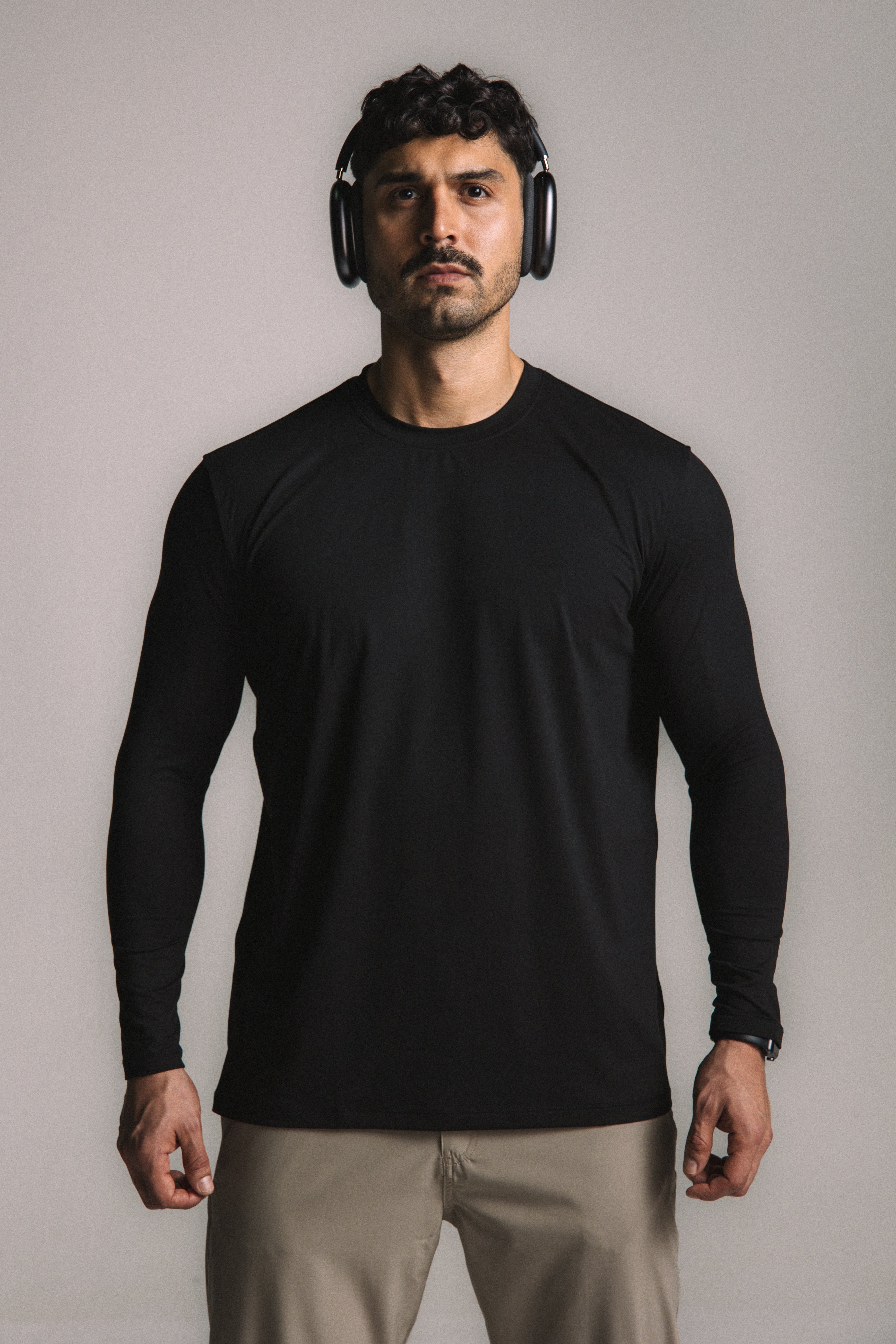 OmniSoft Essential Long Sleeve - Black
