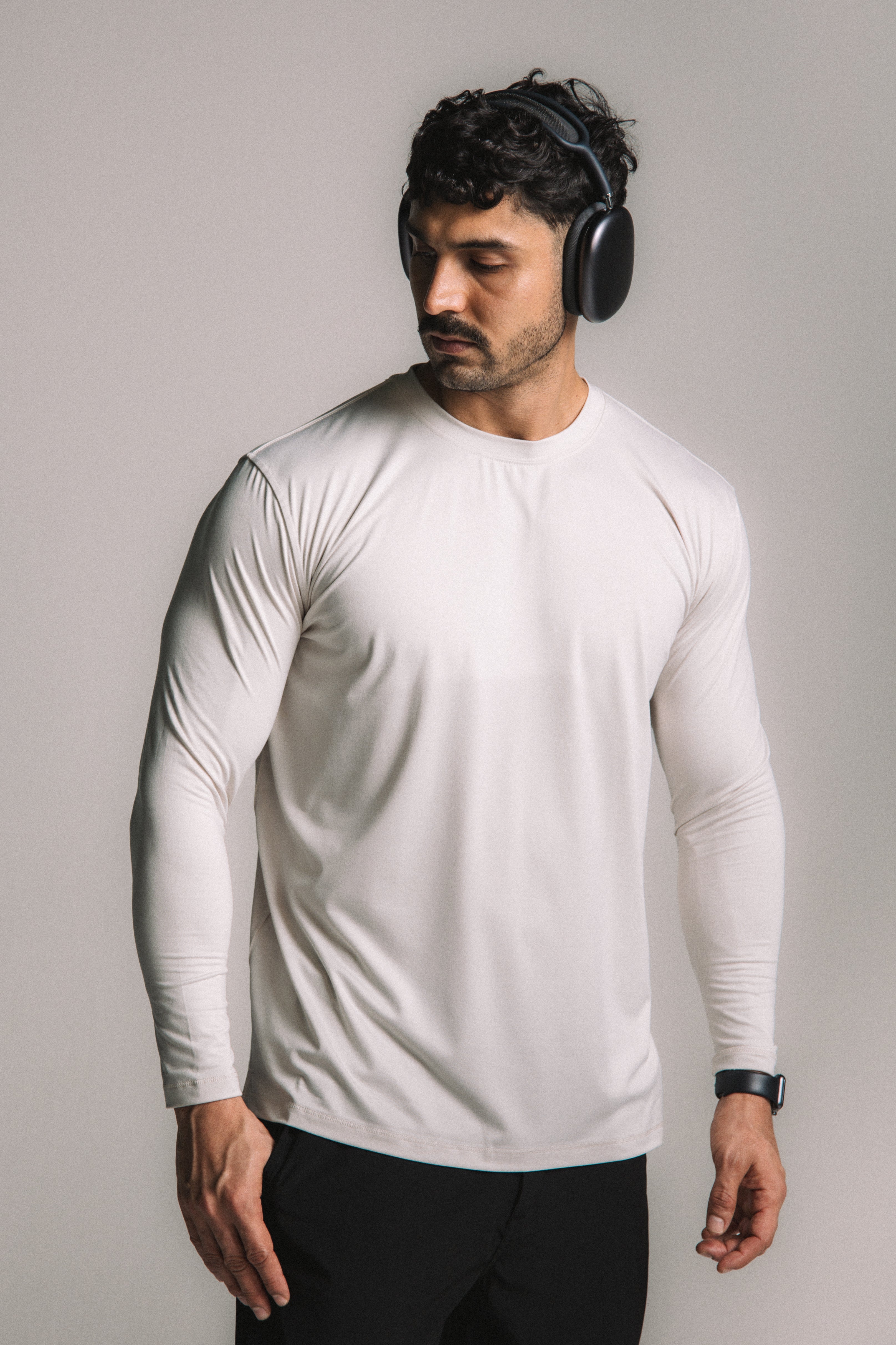 OmniSoft Essential Long Sleeve - Ivory